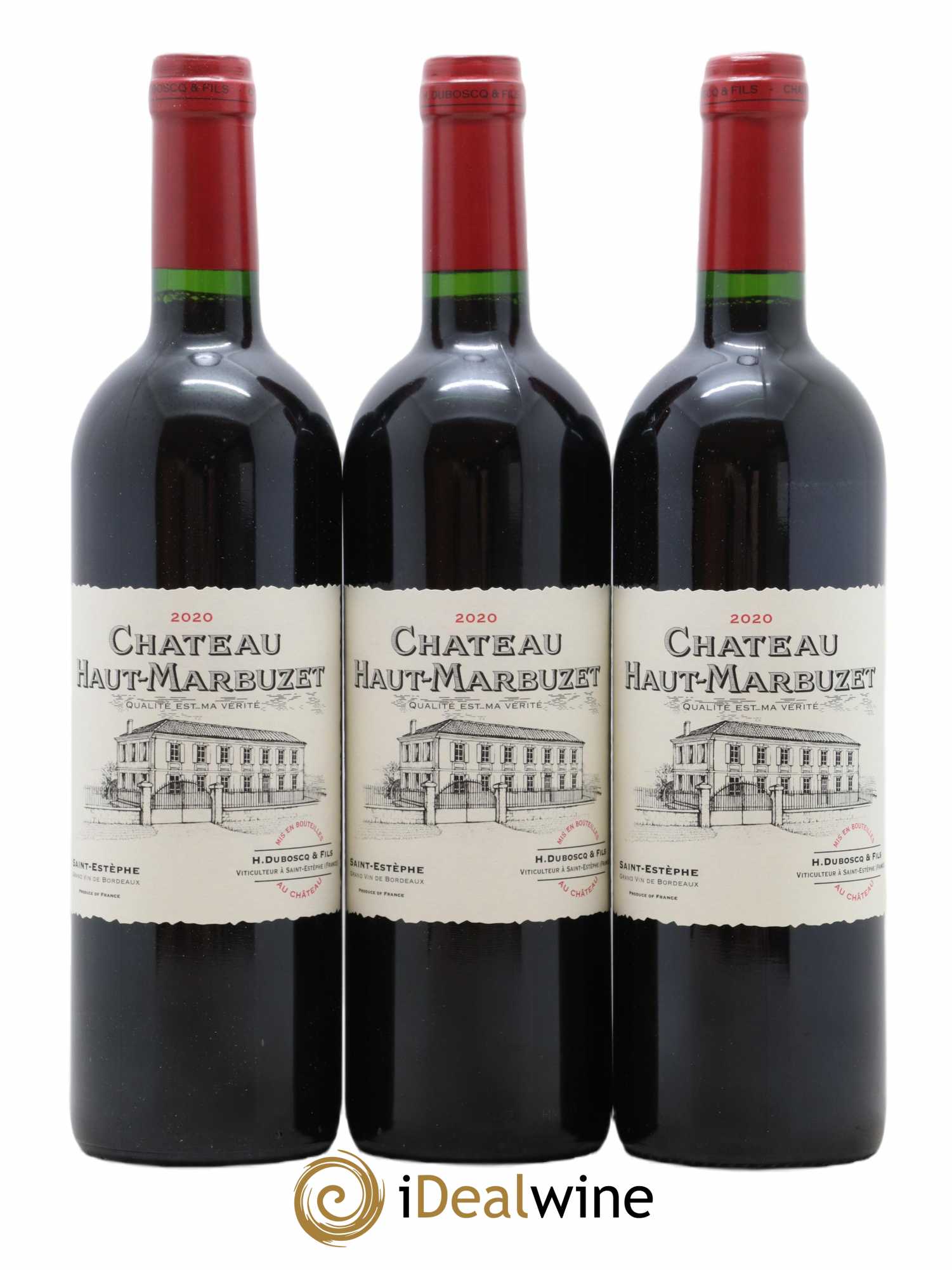 Château Haut Marbuzet 2020 - Lot de 12 bouteilles - 2