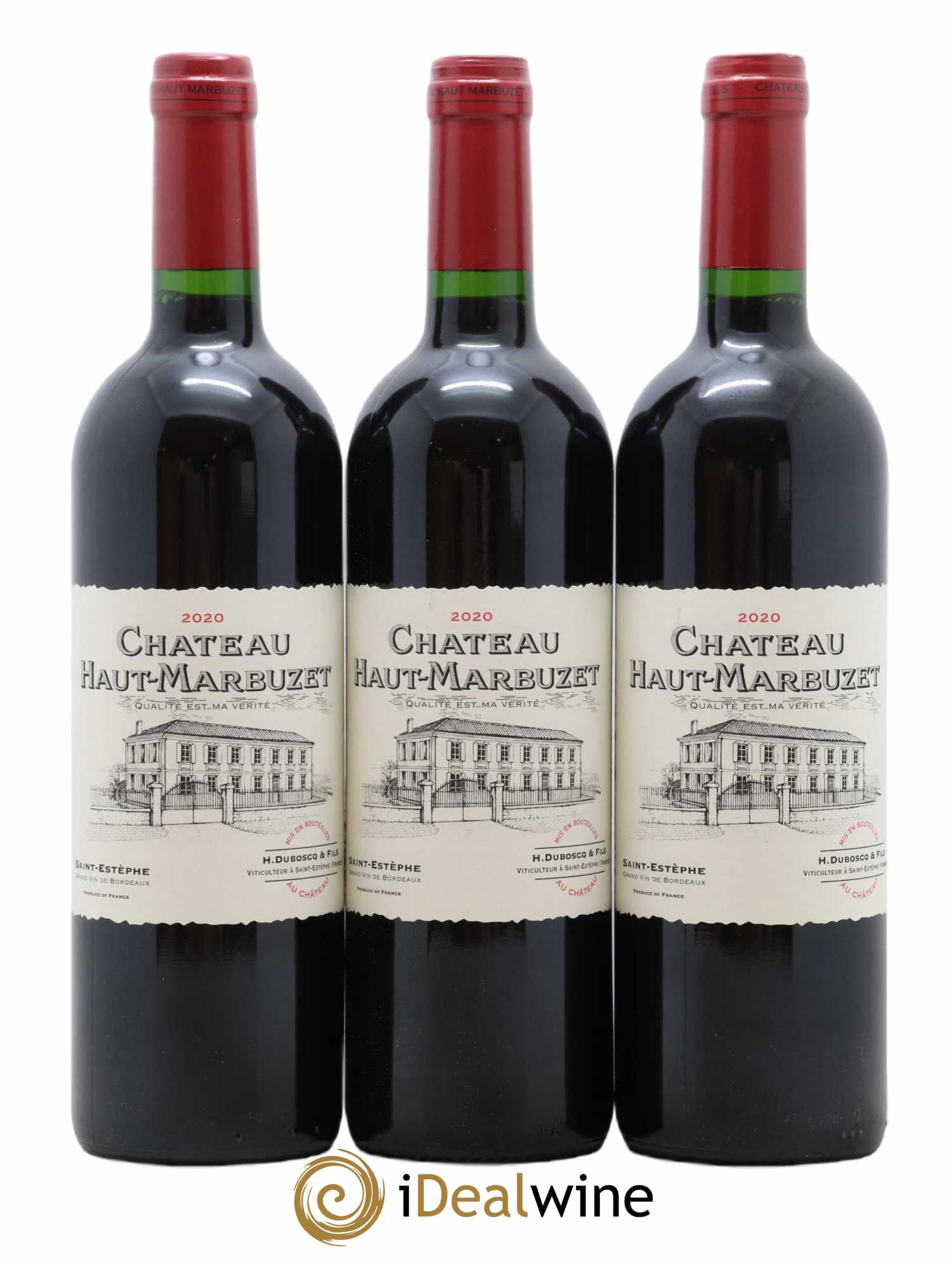 Château Haut Marbuzet 2020 - Lot de 12 bouteilles - 3
