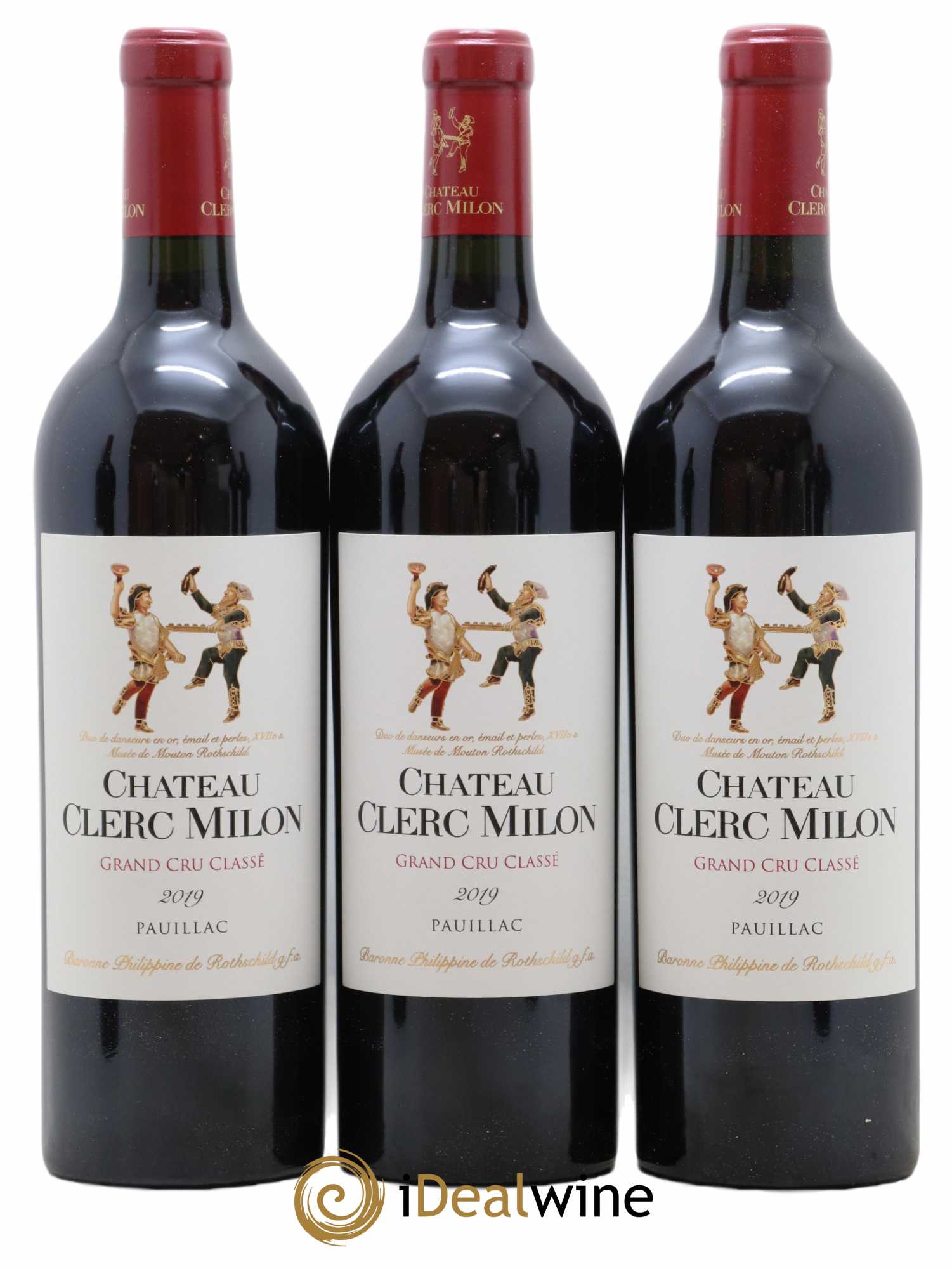 Château Clerc Milon 5ème Grand Cru Classé 2019 - Lot de 6 bouteilles - 2