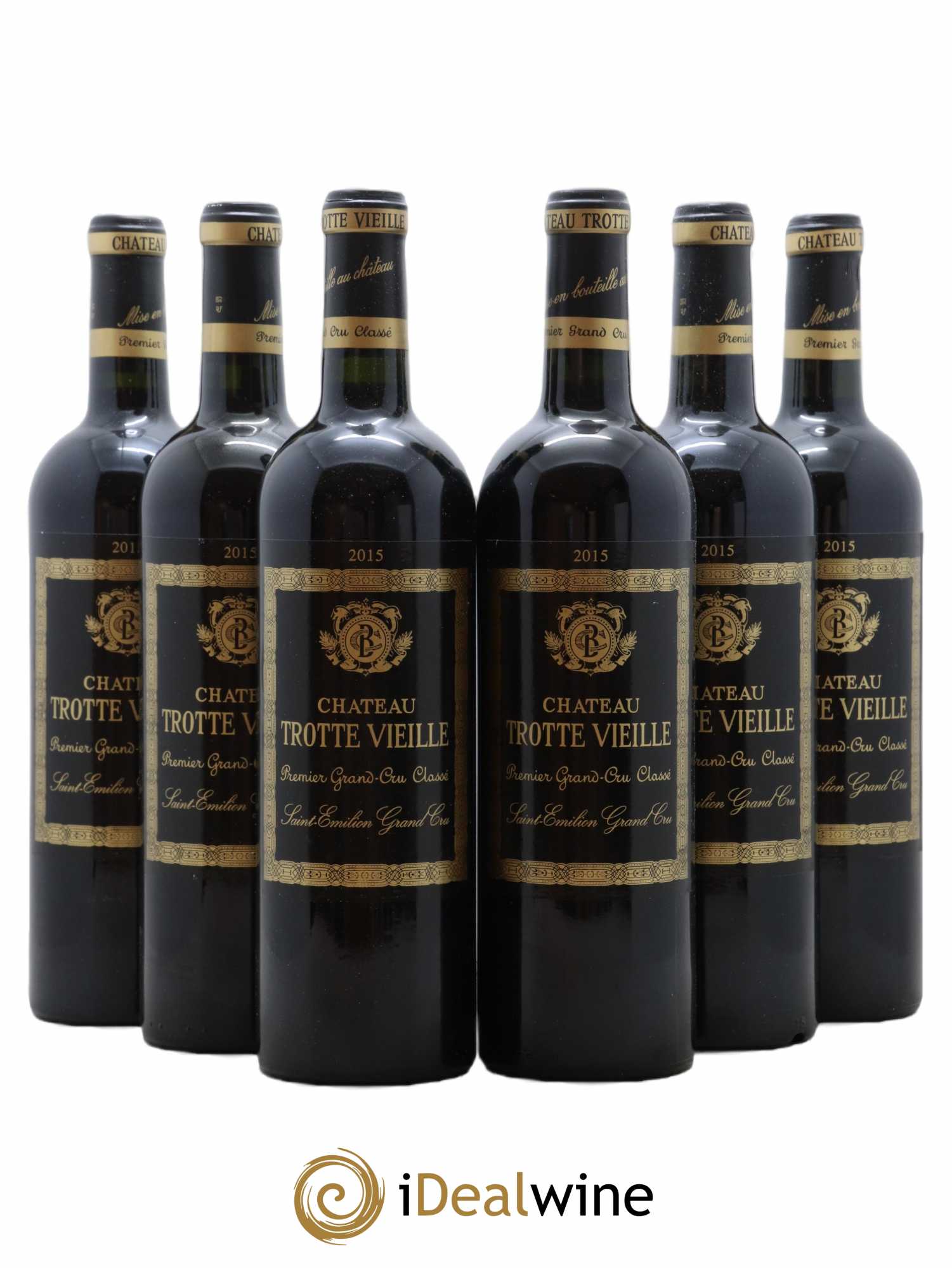 Château Trotte Vieille 1er Grand Cru Classé B 2015 - Lot de 6 bouteilles - 0