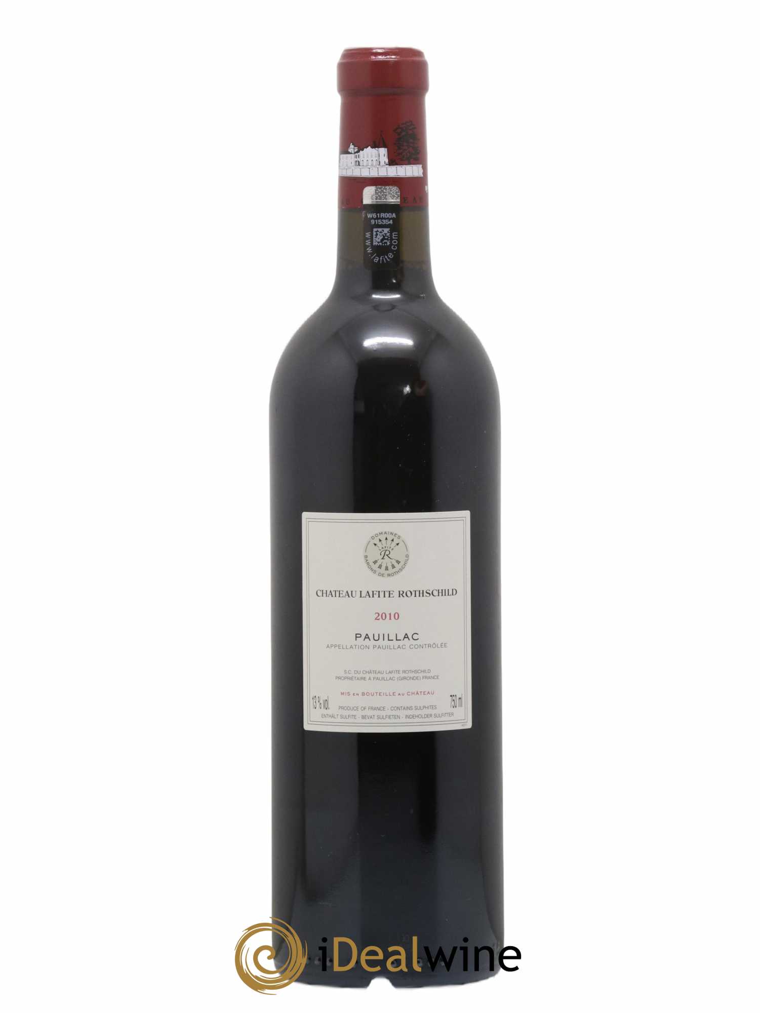 Château Lafite Rothschild 1er Grand Cru Classé 2010 - Lot de 1 bouteille - 1