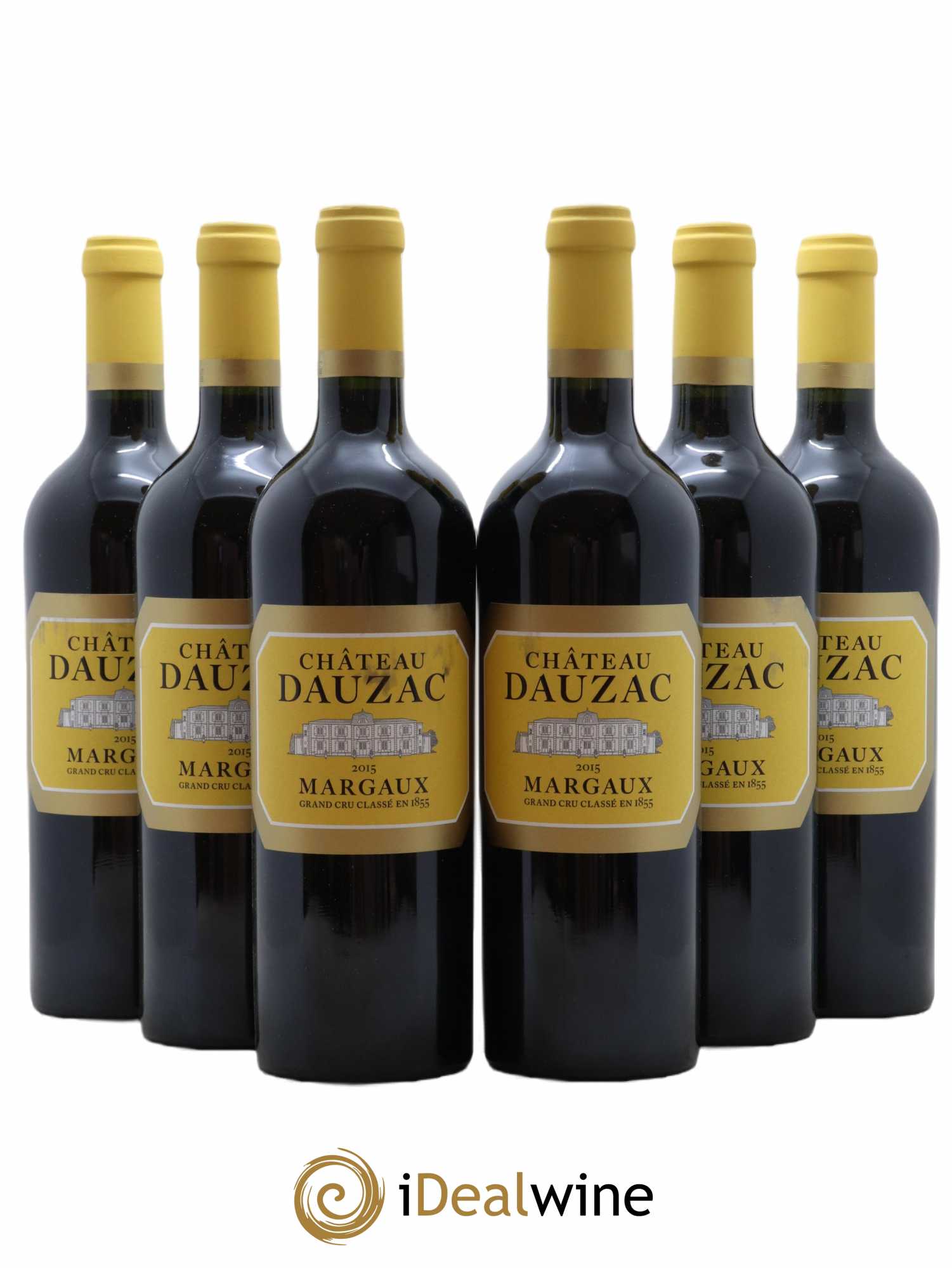 Château Dauzac 5ème Grand Cru Classé 2015 - Lot de 6 bouteilles - 0
