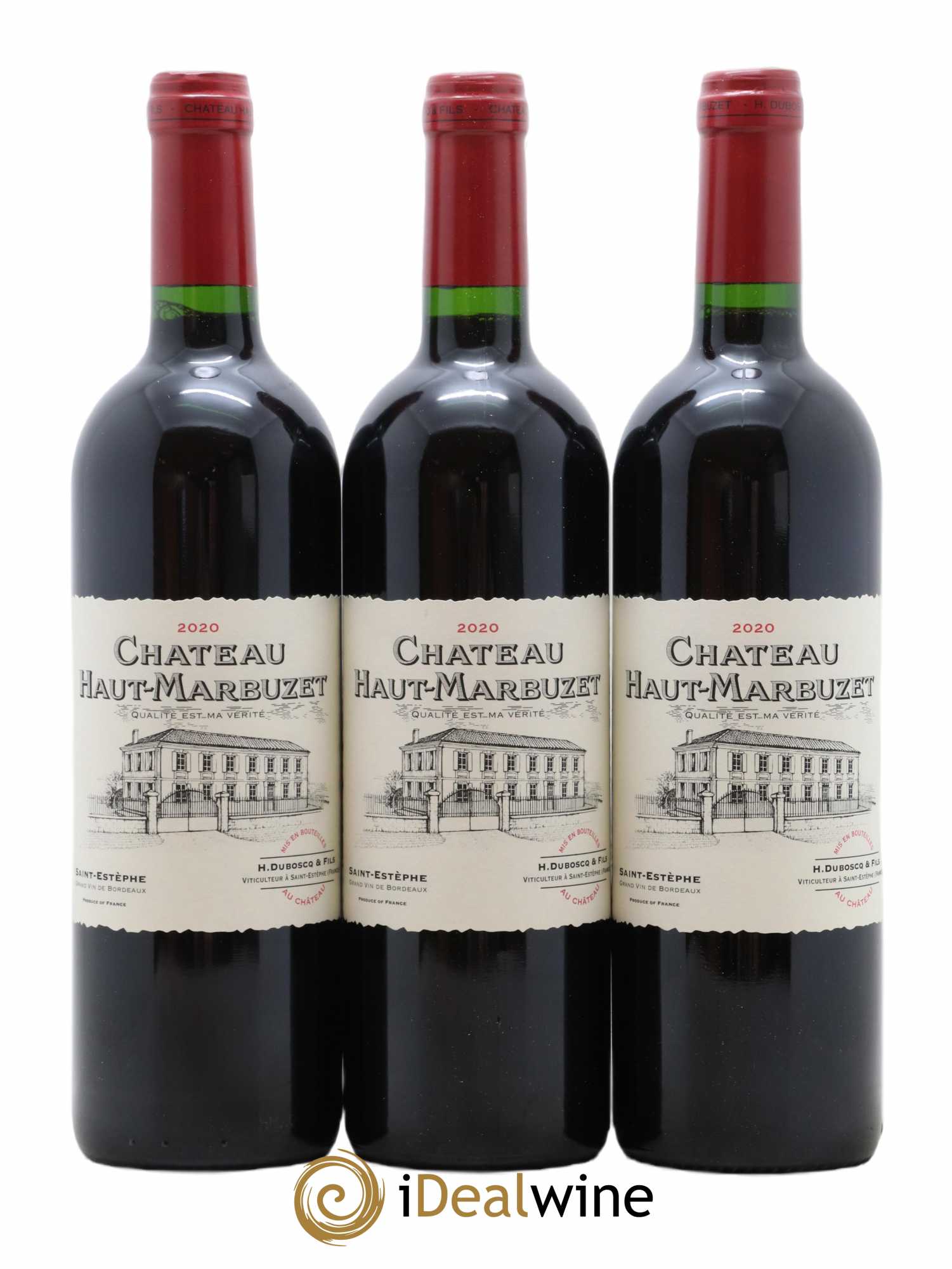 Château Haut Marbuzet 2020 - Lot de 12 bouteilles - 2