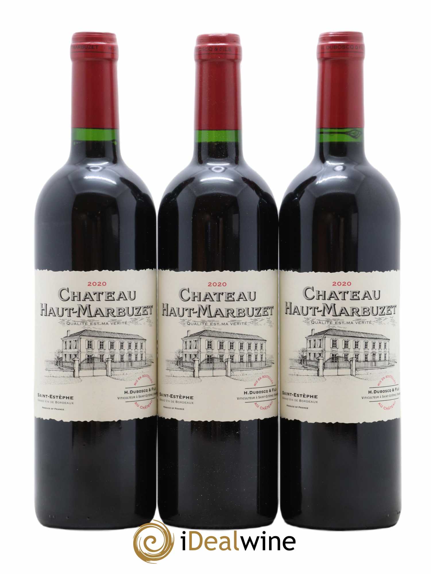 Château Haut Marbuzet 2020 - Lot de 12 bouteilles - 4