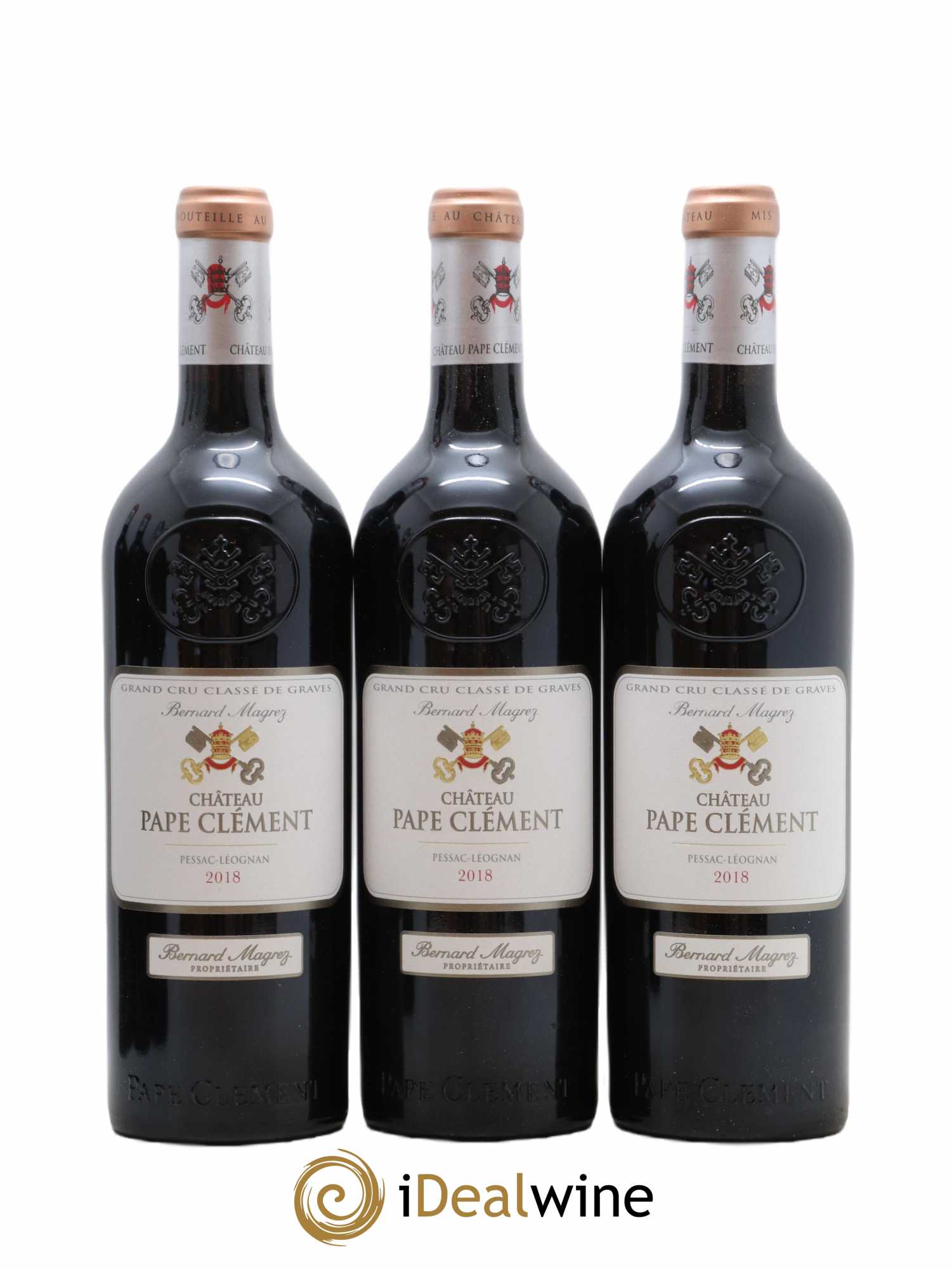 Château Pape Clément Cru Classé de Graves 2018 - Lot de 6 bouteilles - 1