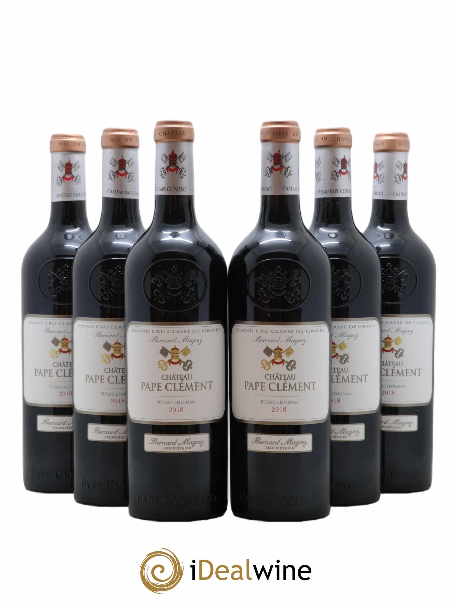 Château Pape Clément Cru Classé de Graves 2018 - Lot de 6 bouteilles - 0