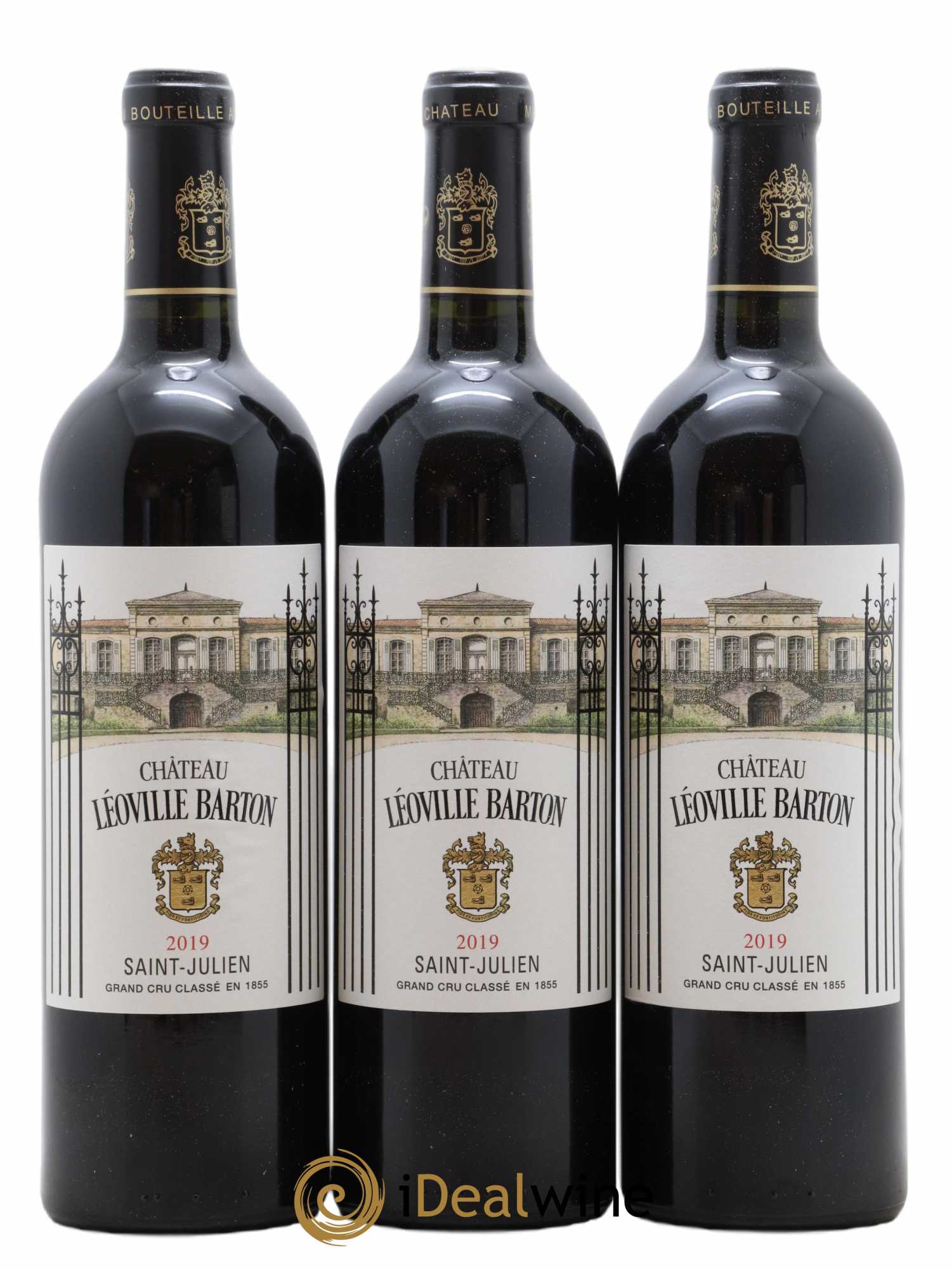 Château Léoville Barton 2ème Grand Cru Classé 2019 - Lot de 6 bouteilles - 1
