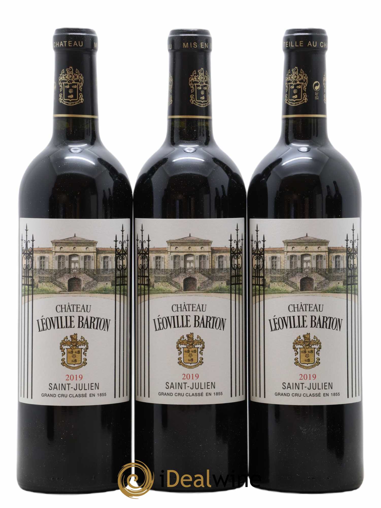 Château Léoville Barton 2ème Grand Cru Classé 2019 - Lot de 6 bouteilles - 2