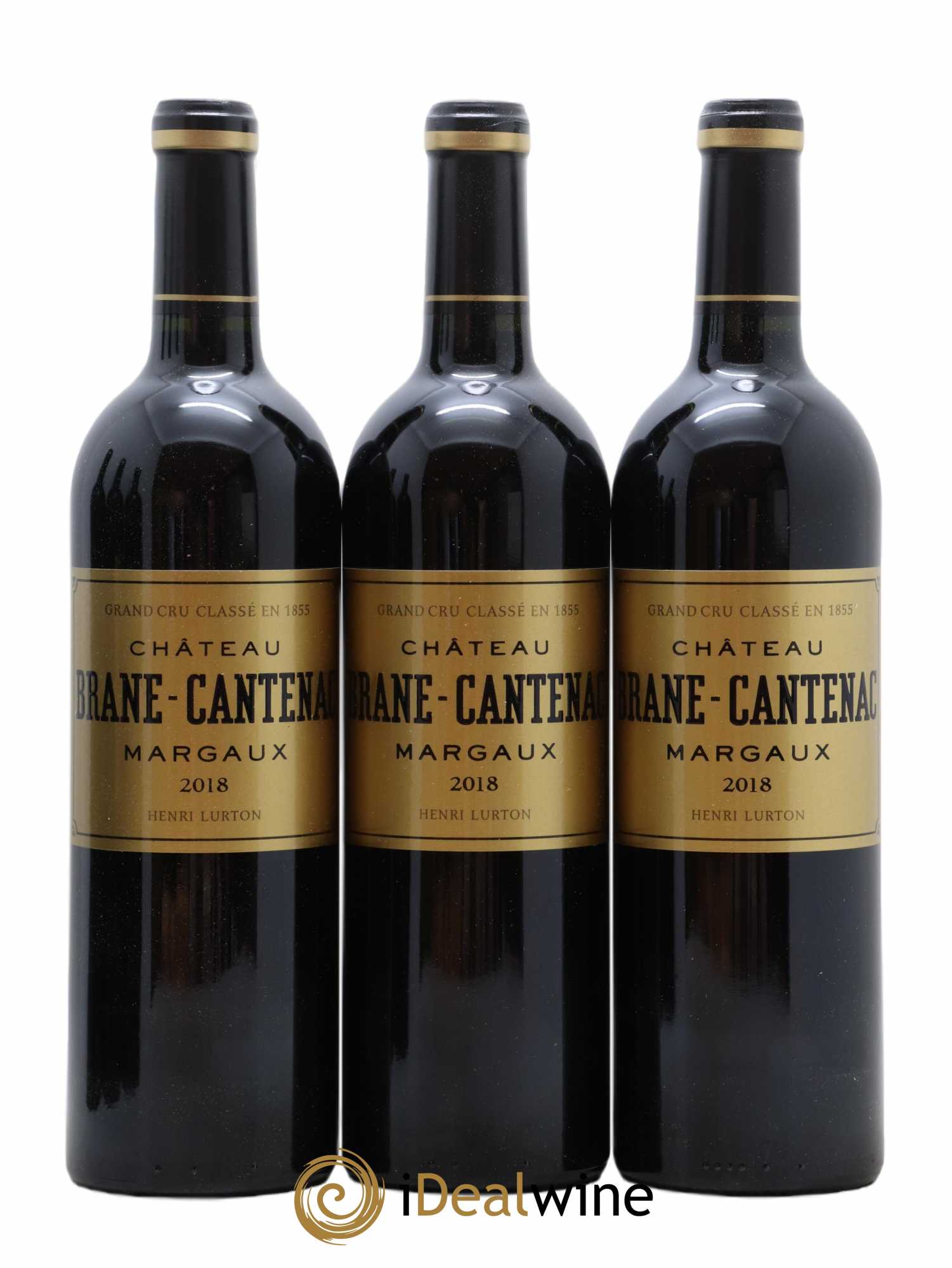 Château Brane Cantenac 2ème Grand Cru Classé 2018 - Lot de 6 bouteilles - 1