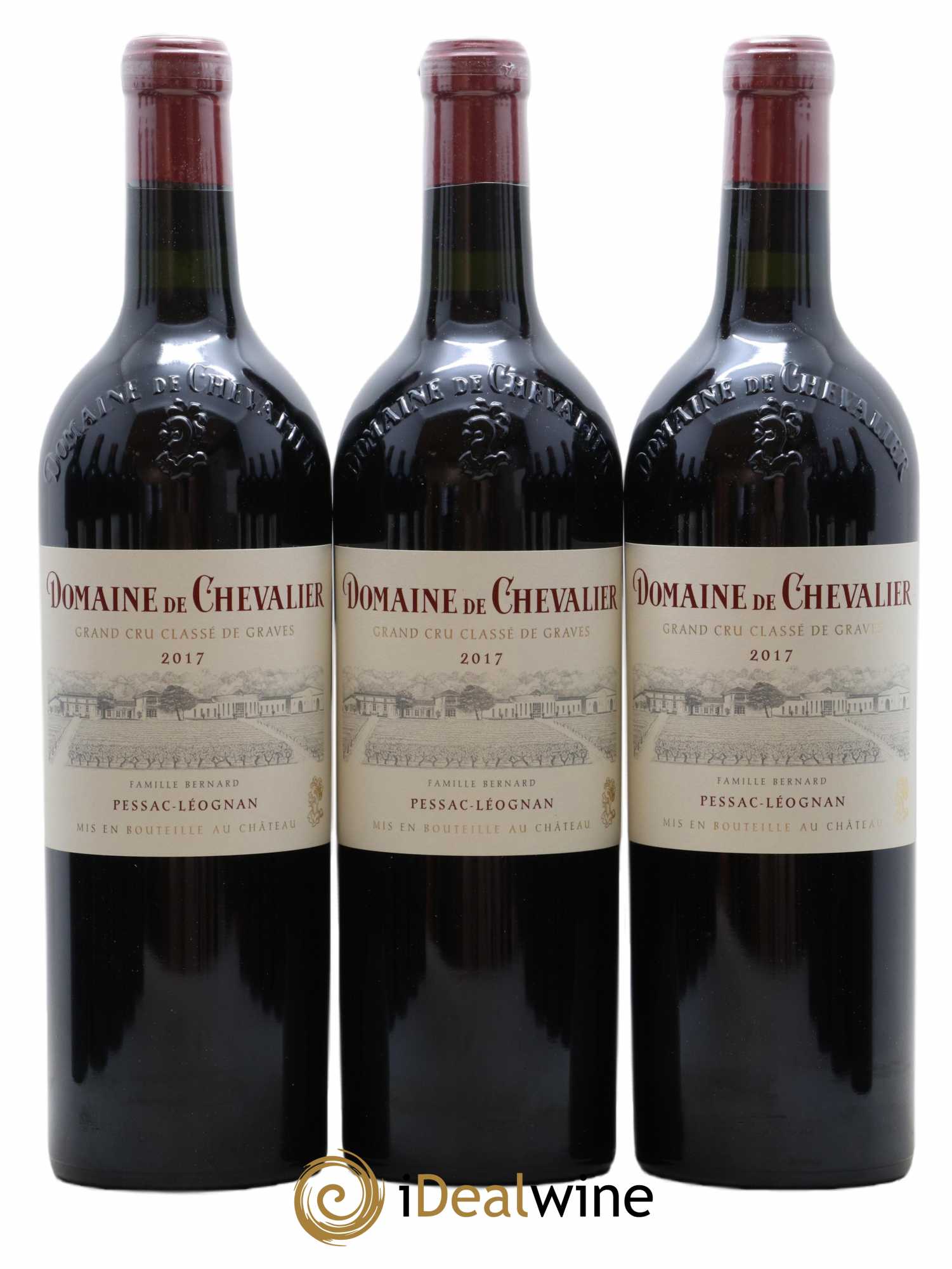 Domaine de Chevalier Cru Classé de Graves 2017 - Lot de 12 bouteilles - 1