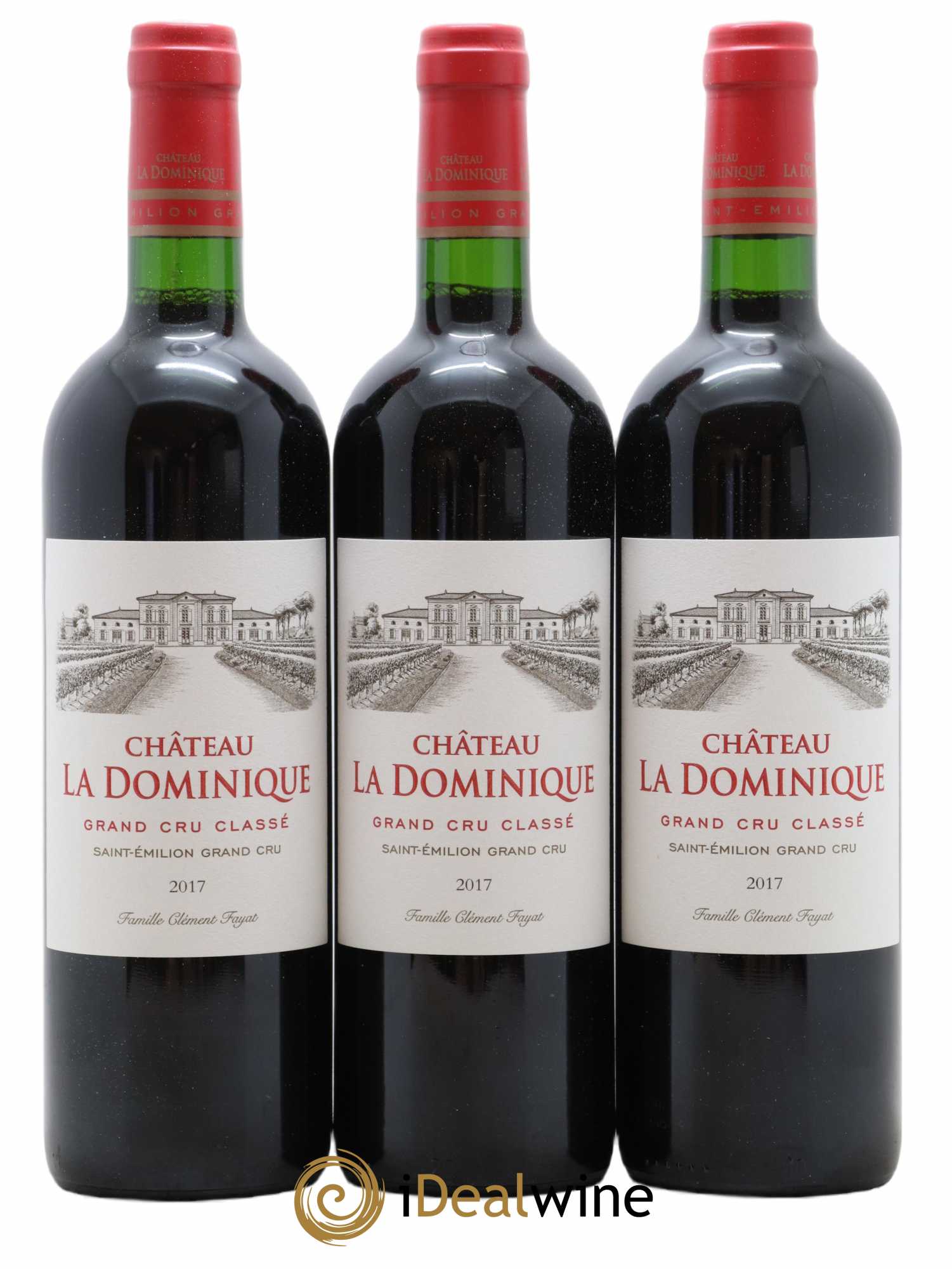 Château la Dominique Grand Cru Classé 2017 - Lot de 12 bouteilles - 2