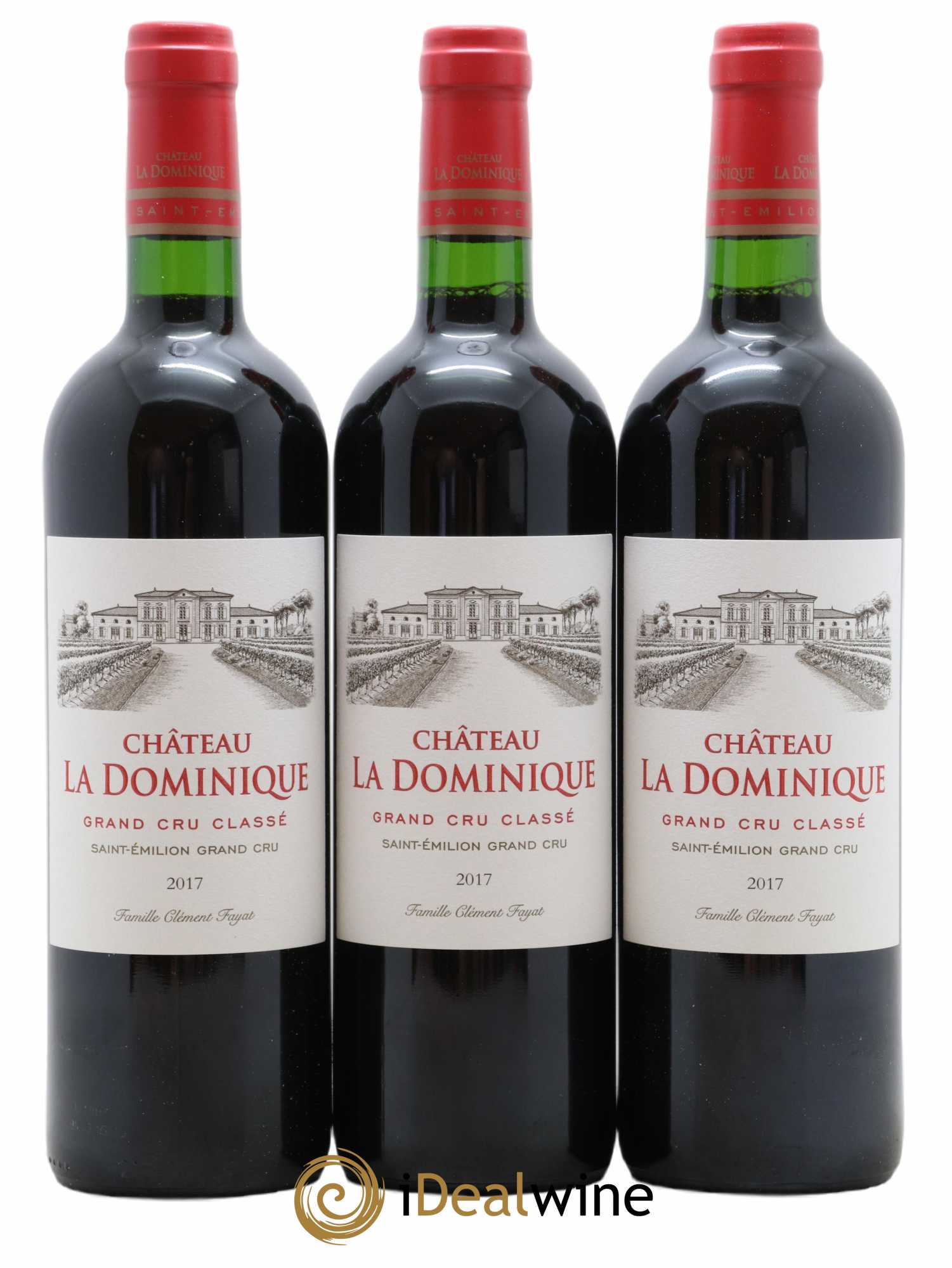 Château la Dominique Grand Cru Classé 2017 - Lot de 12 bouteilles - 3