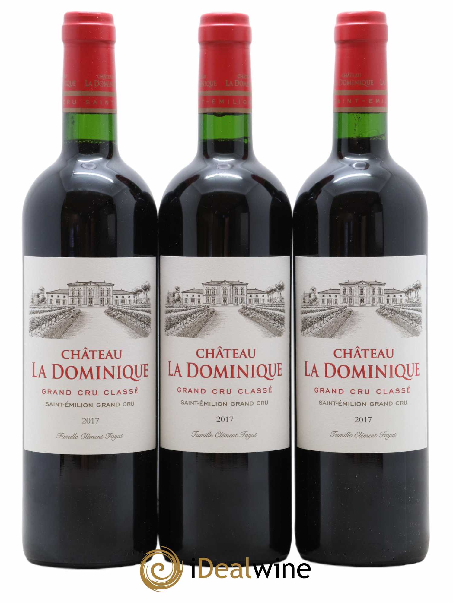 Château la Dominique Grand Cru Classé 2017 - Lot de 12 bouteilles - 4
