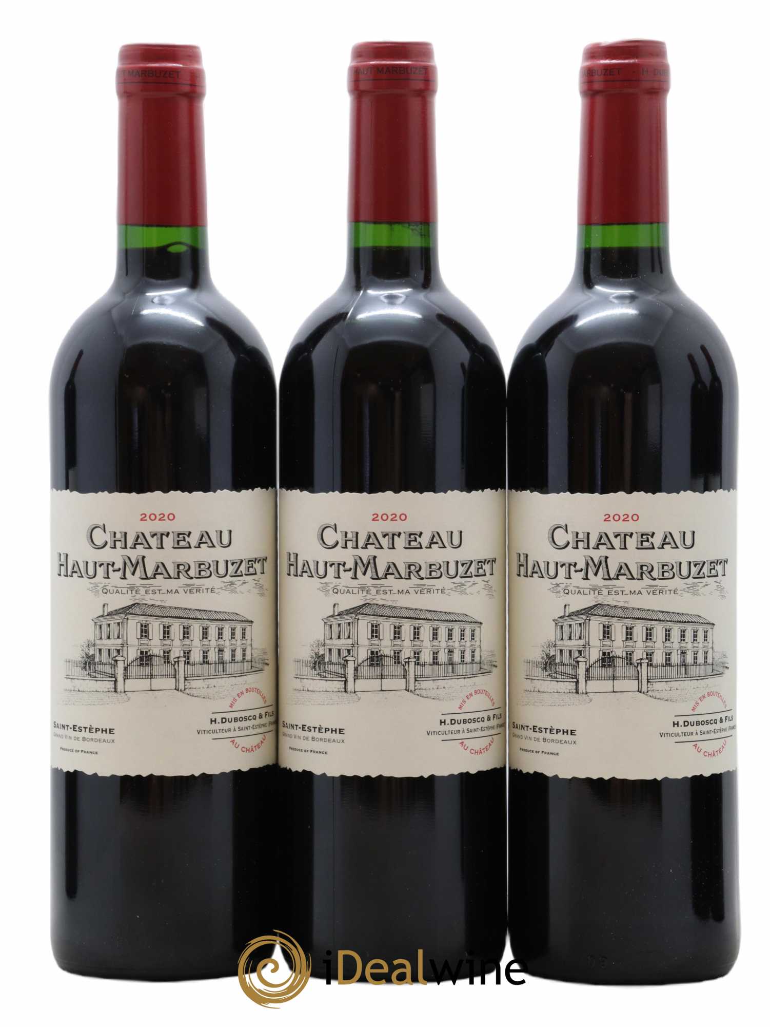 Château Haut Marbuzet 2020 - Lot de 12 bouteilles - 3