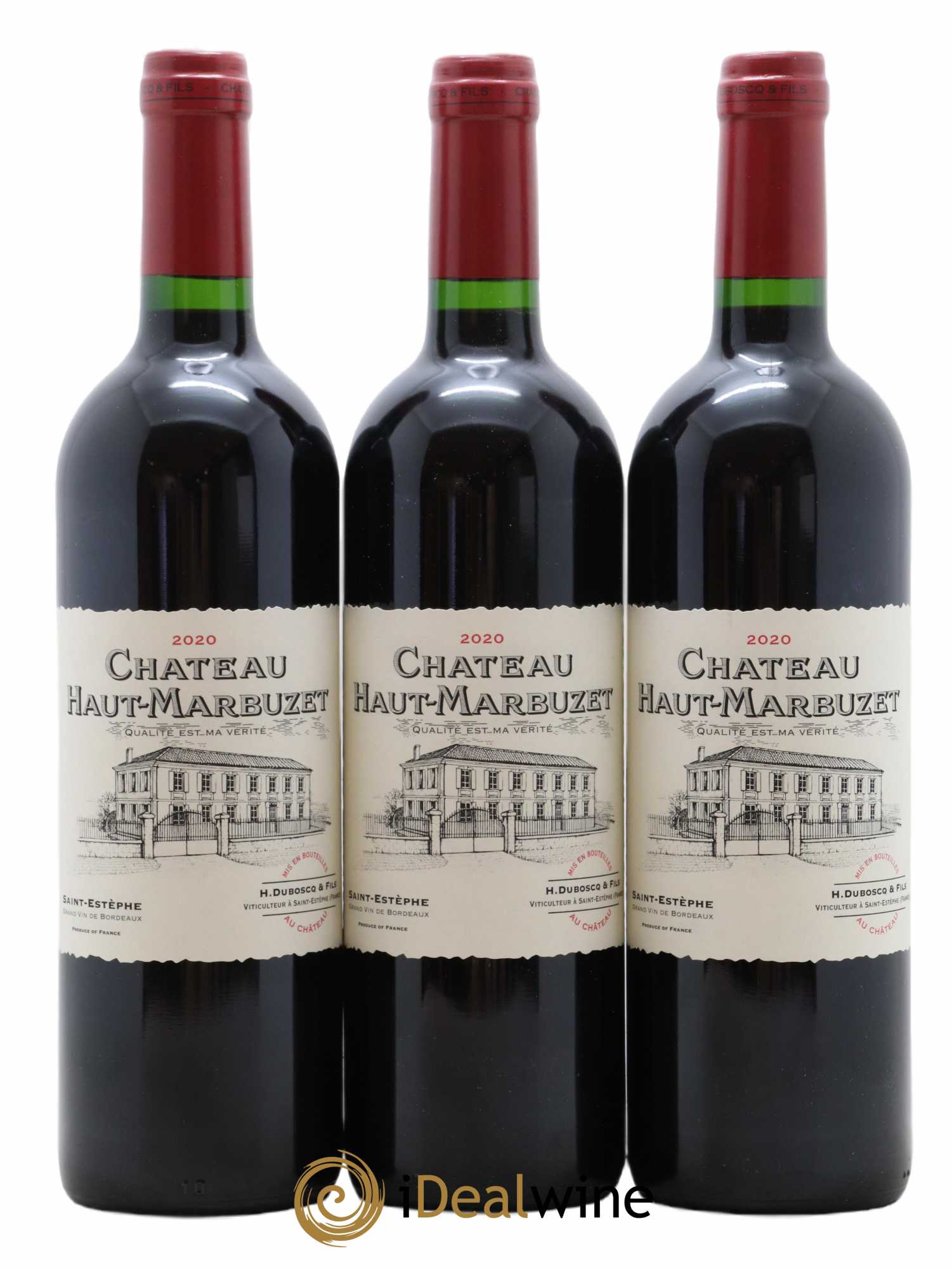 Château Haut Marbuzet 2020 - Lot de 12 bouteilles - 4