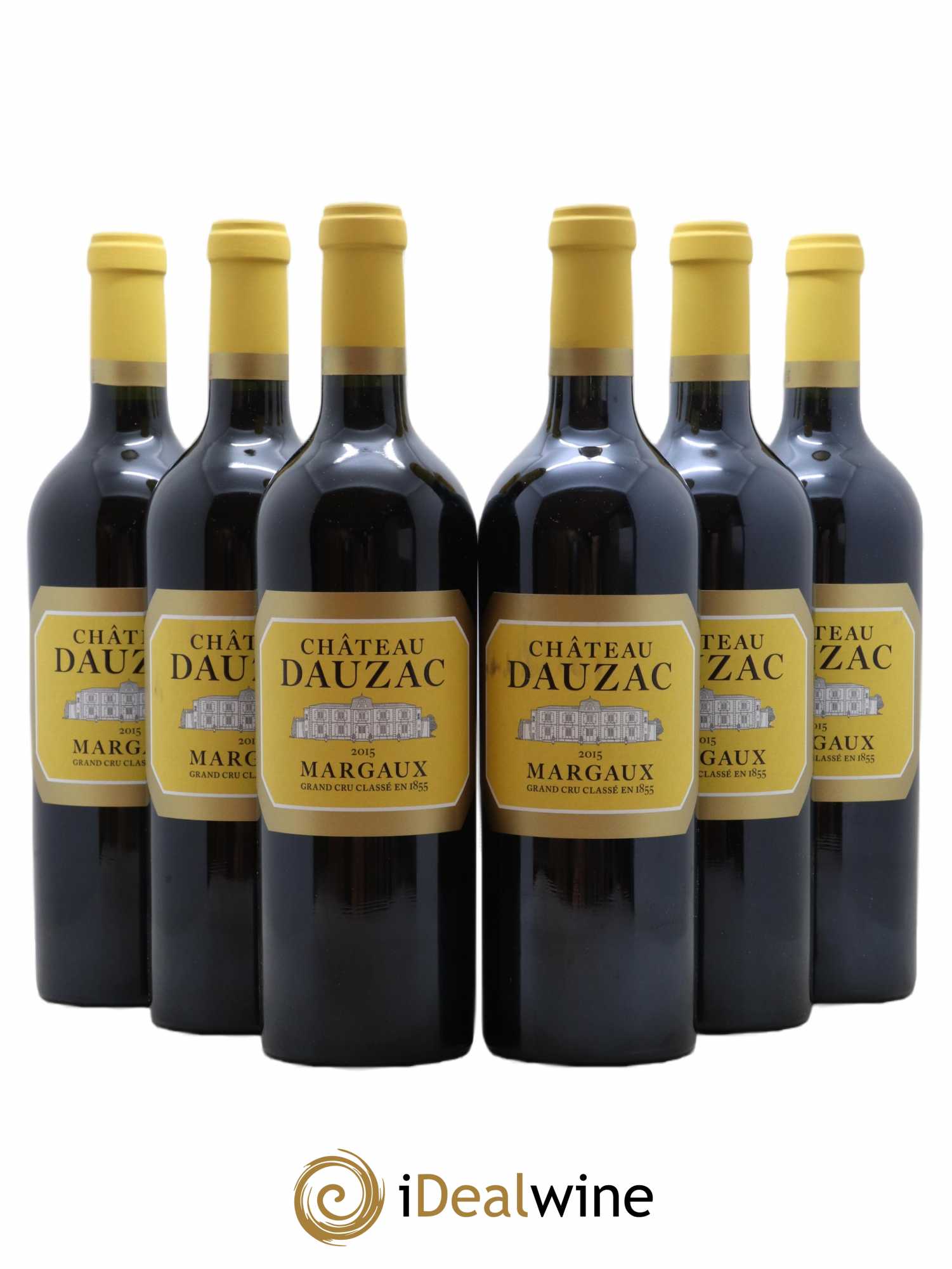 Château Dauzac 5ème Grand Cru Classé 2015 - Lot de 6 bouteilles - 0