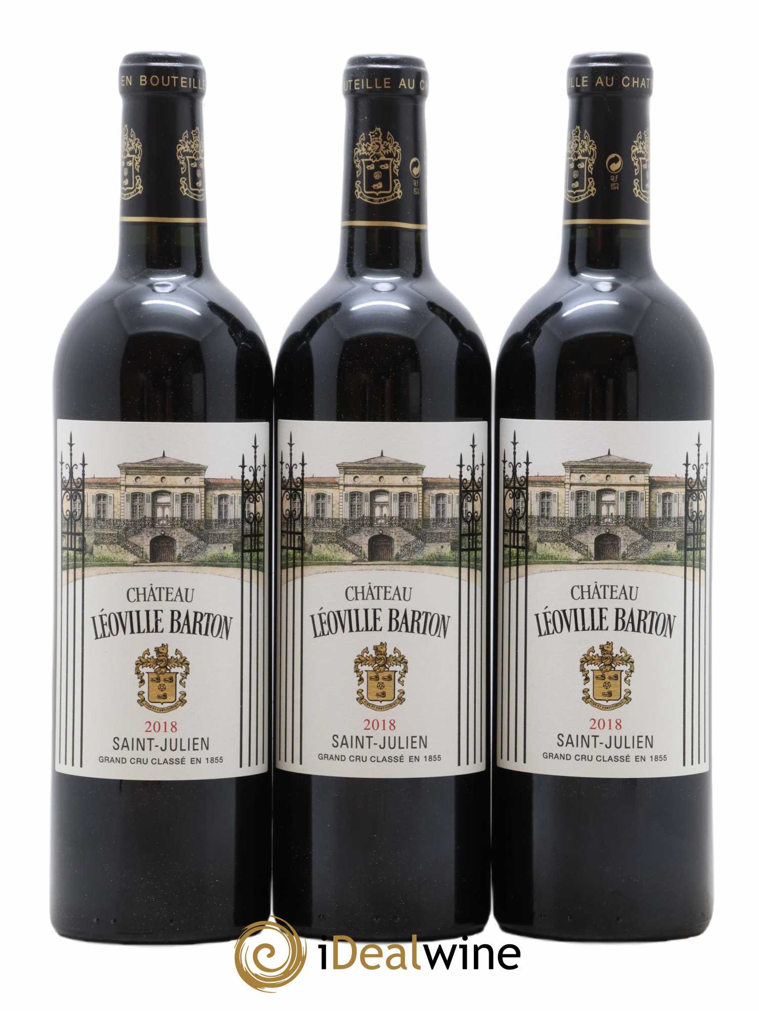 Château Léoville Barton 2ème Grand Cru Classé 2018 - Lot de 6 bouteilles - 1