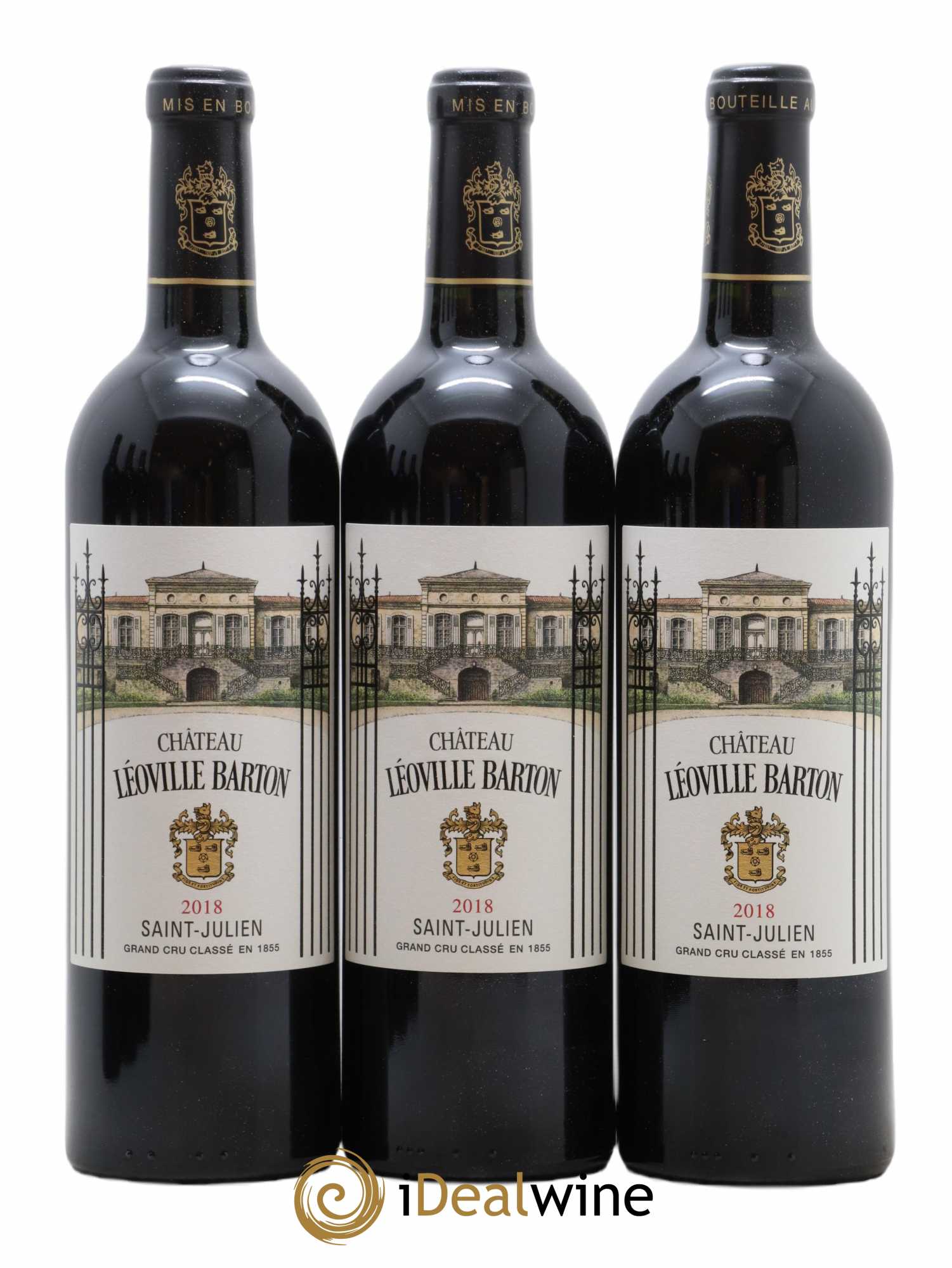 Château Léoville Barton 2ème Grand Cru Classé 2018 - Lot de 6 bouteilles - 2