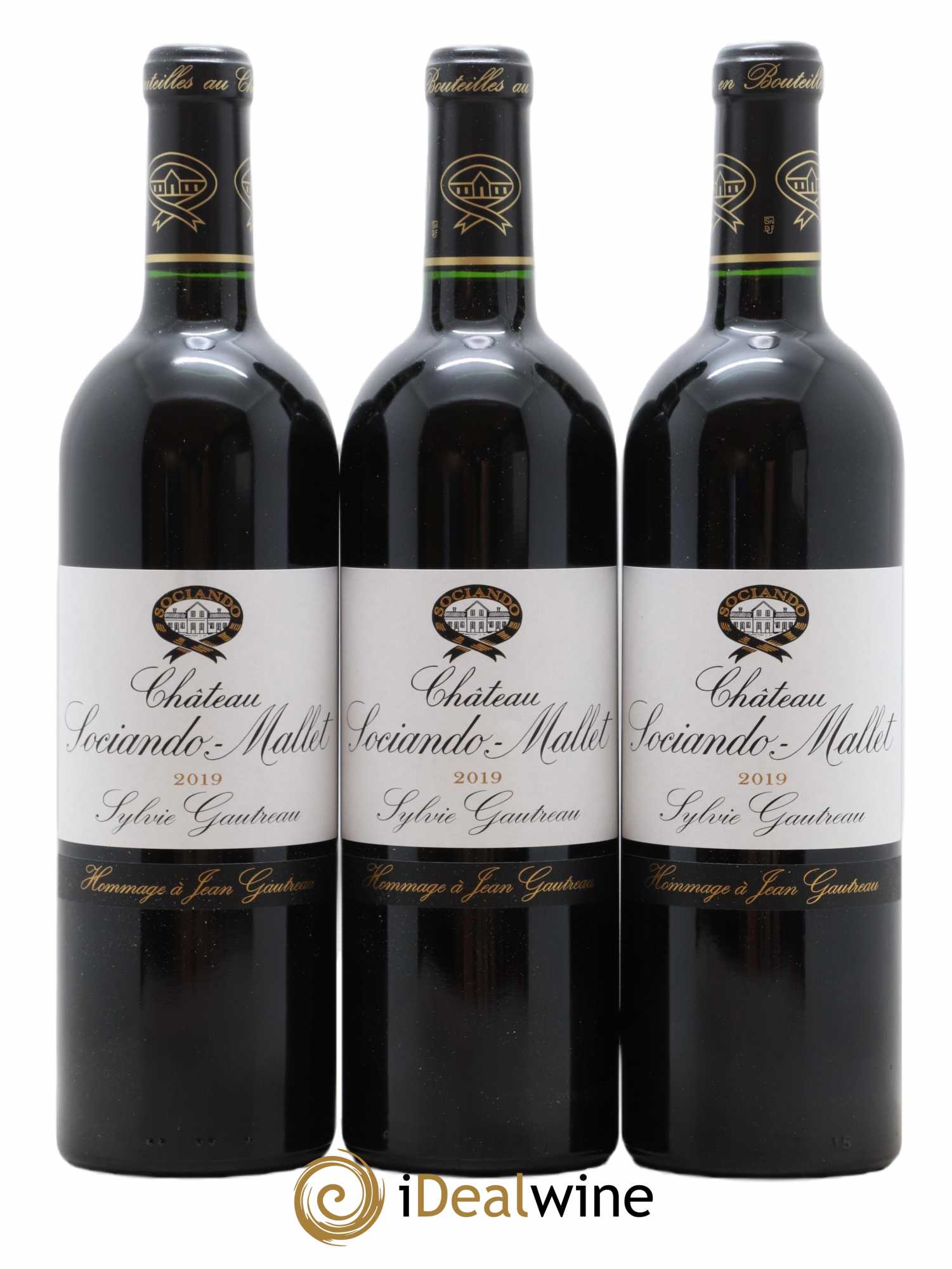 Château Sociando Mallet 2019 - Lot de 12 bouteilles - 4