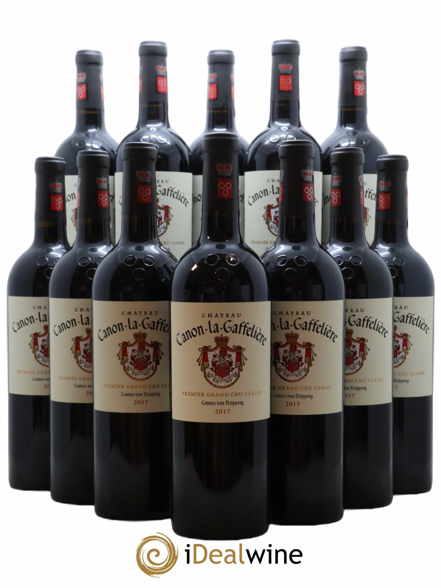 Château Canon la Gaffelière 1er Grand Cru Classé B 2017 - Lot de 12 bouteilles - 0