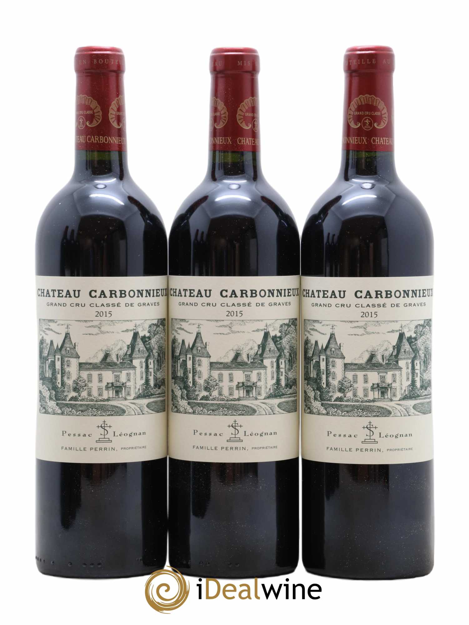Château Carbonnieux Cru Classé de Graves 2015 - Lot de 6 bouteilles - 2