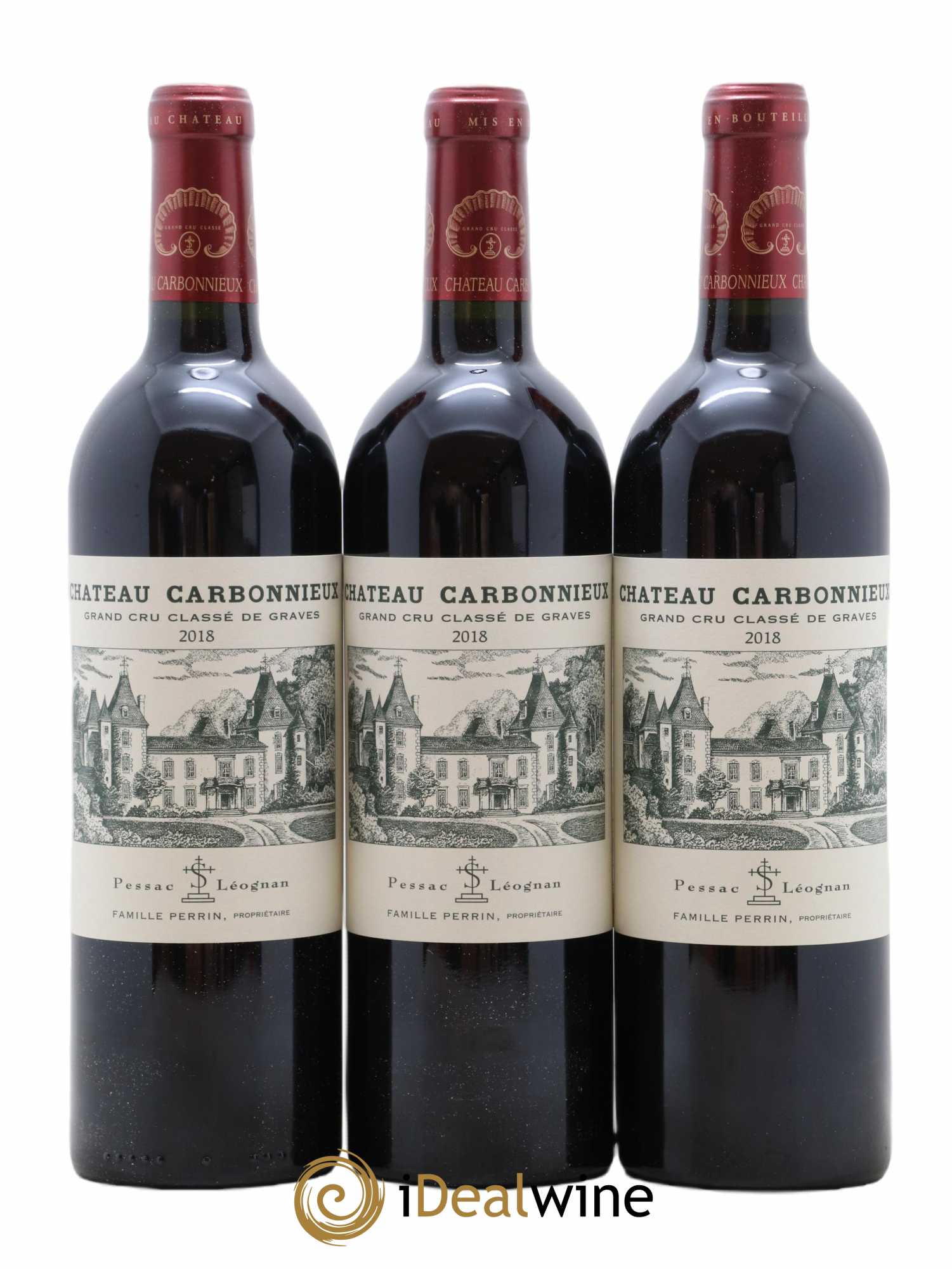 Château Carbonnieux Cru Classé de Graves 2018 - Lot de 6 bouteilles - 2