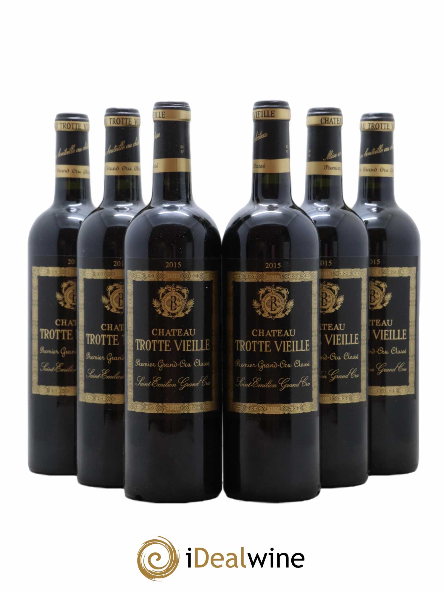 Château Trotte Vieille 1er Grand Cru Classé B 2015 - Lot de 6 bouteilles - 0