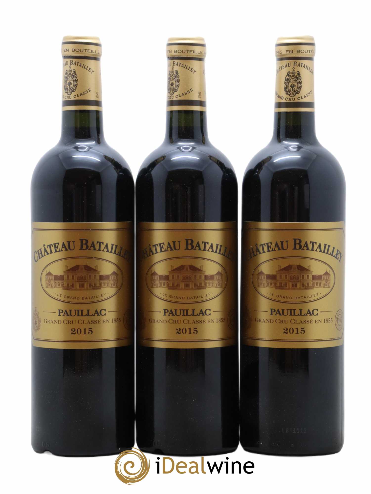 Château Batailley 5ème Grand Cru Classé 2015 - Lot de 6 bouteilles - 2