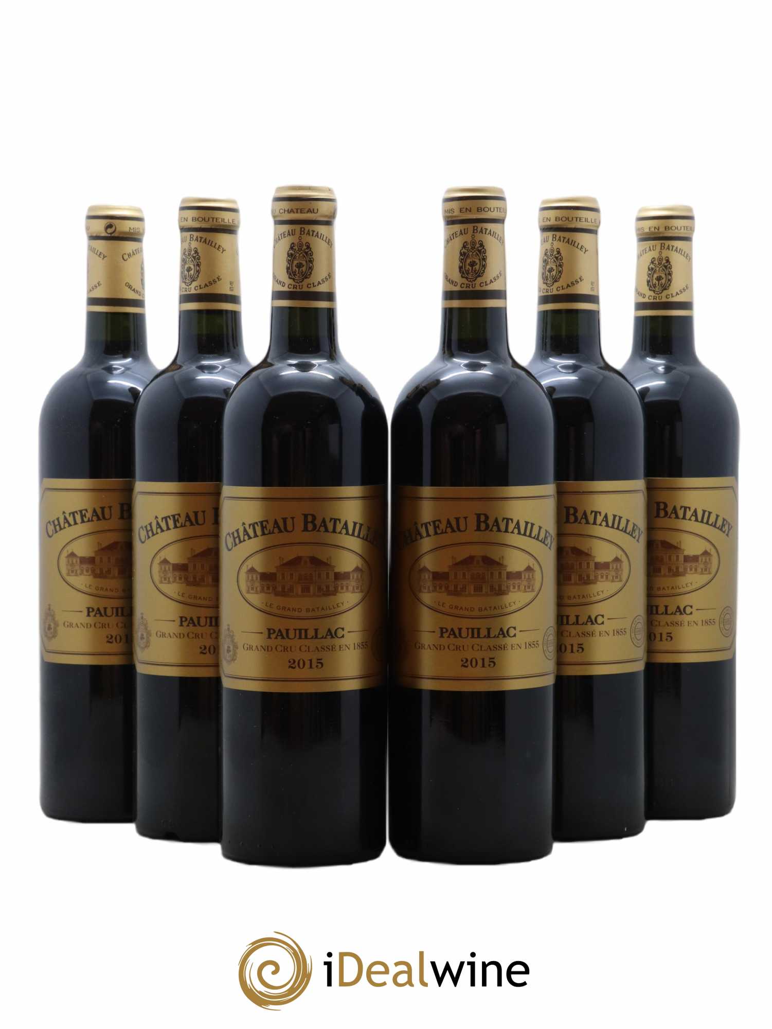 Château Batailley 5ème Grand Cru Classé 2015 - Lot de 6 bouteilles - 0