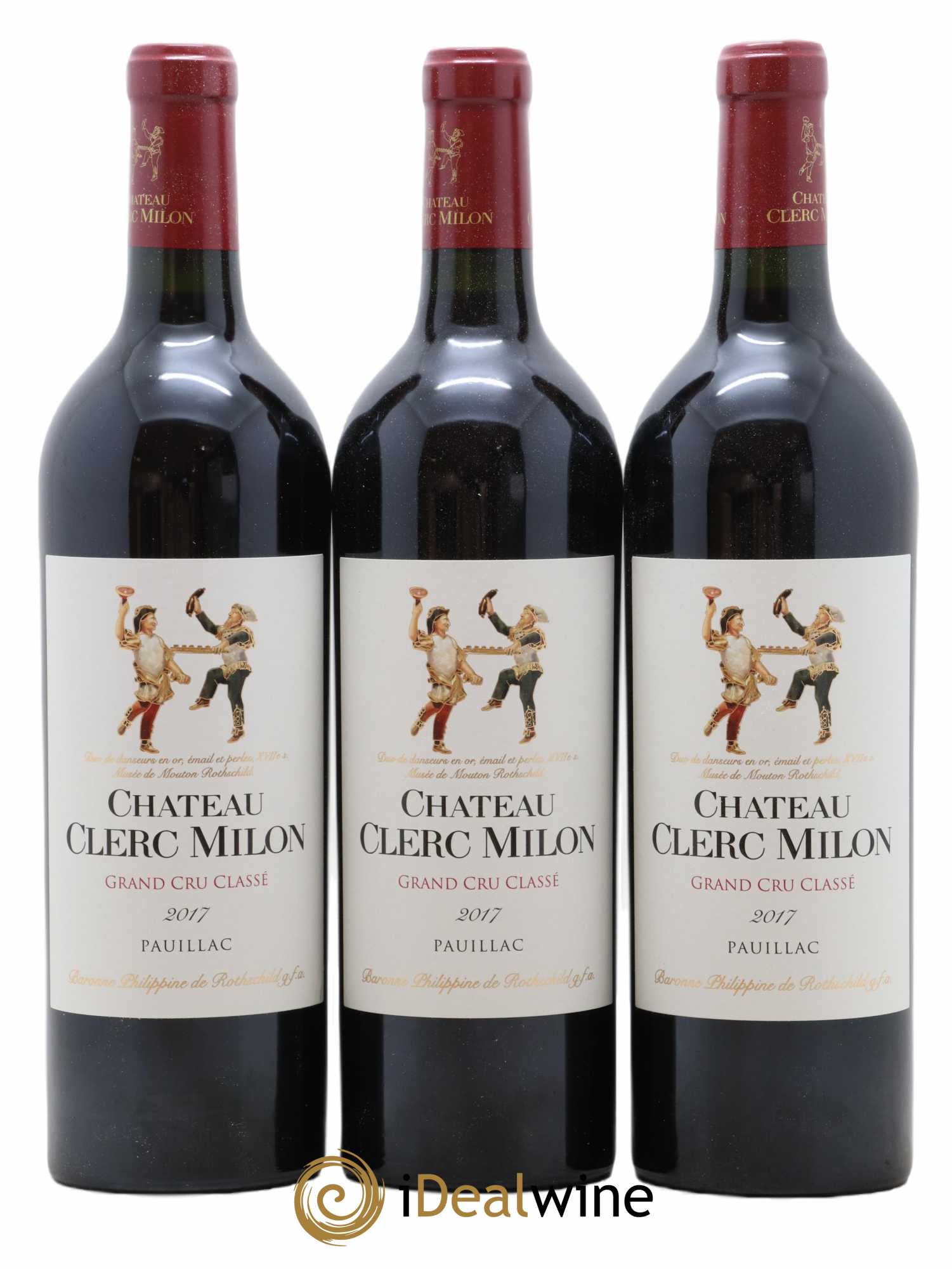 Château Clerc Milon 5ème Grand Cru Classé 2017 - Lot de 12 bouteilles - 4