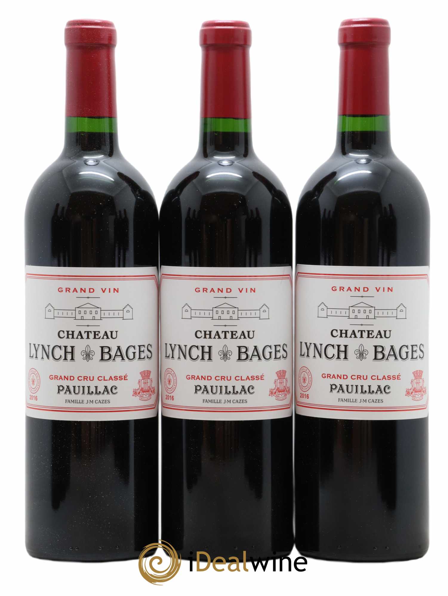Château Lynch Bages 5ème Grand Cru Classé 2016 - Lot de 12 bouteilles - 5