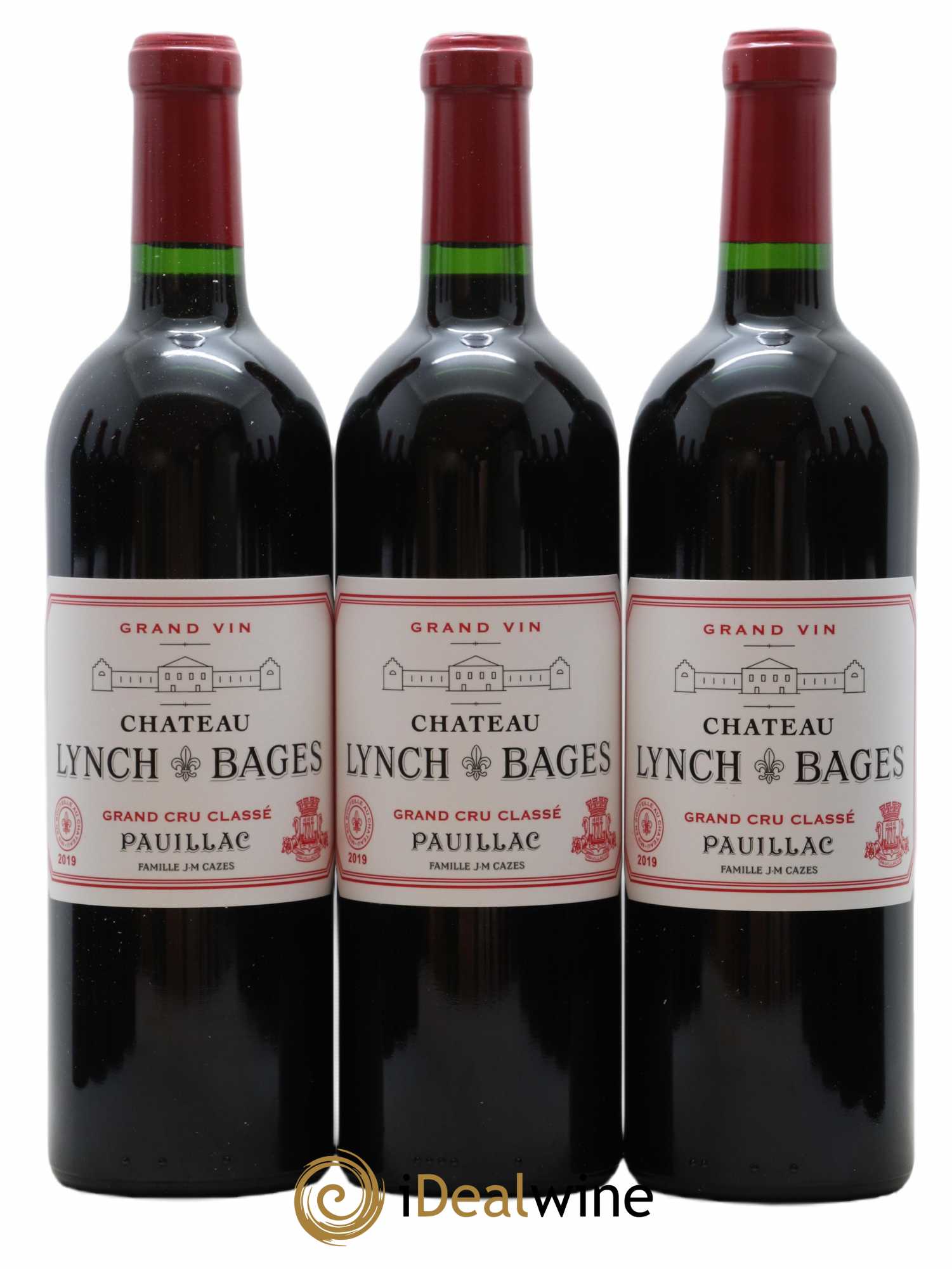 Château Lynch Bages 5ème Grand Cru Classé 2019 - Lot de 12 bouteilles - 1