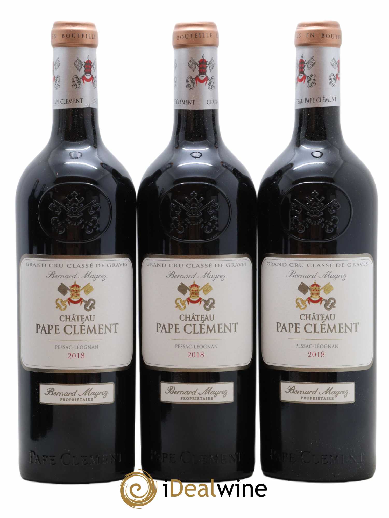 Château Pape Clément Cru Classé de Graves 2018 - Lot de 6 bouteilles - 1