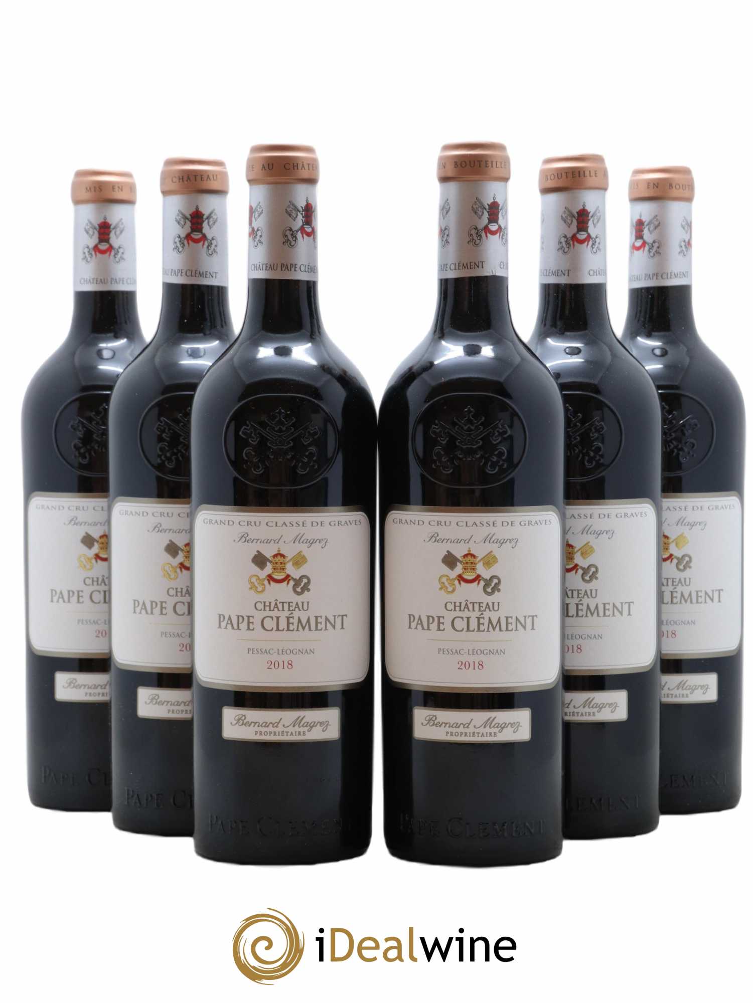 Château Pape Clément Cru Classé de Graves 2018 - Lot de 6 bouteilles - 0