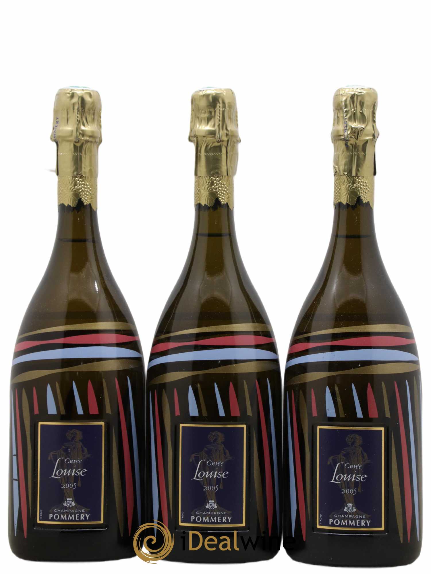 Cuvée Louise Pommery 2005 - Lot de 3 bouteilles - 0