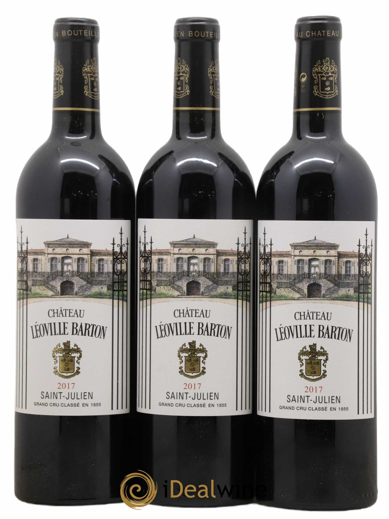 Château Léoville Barton 2ème Grand Cru Classé 2017 - Lot de 12 bouteilles - 4