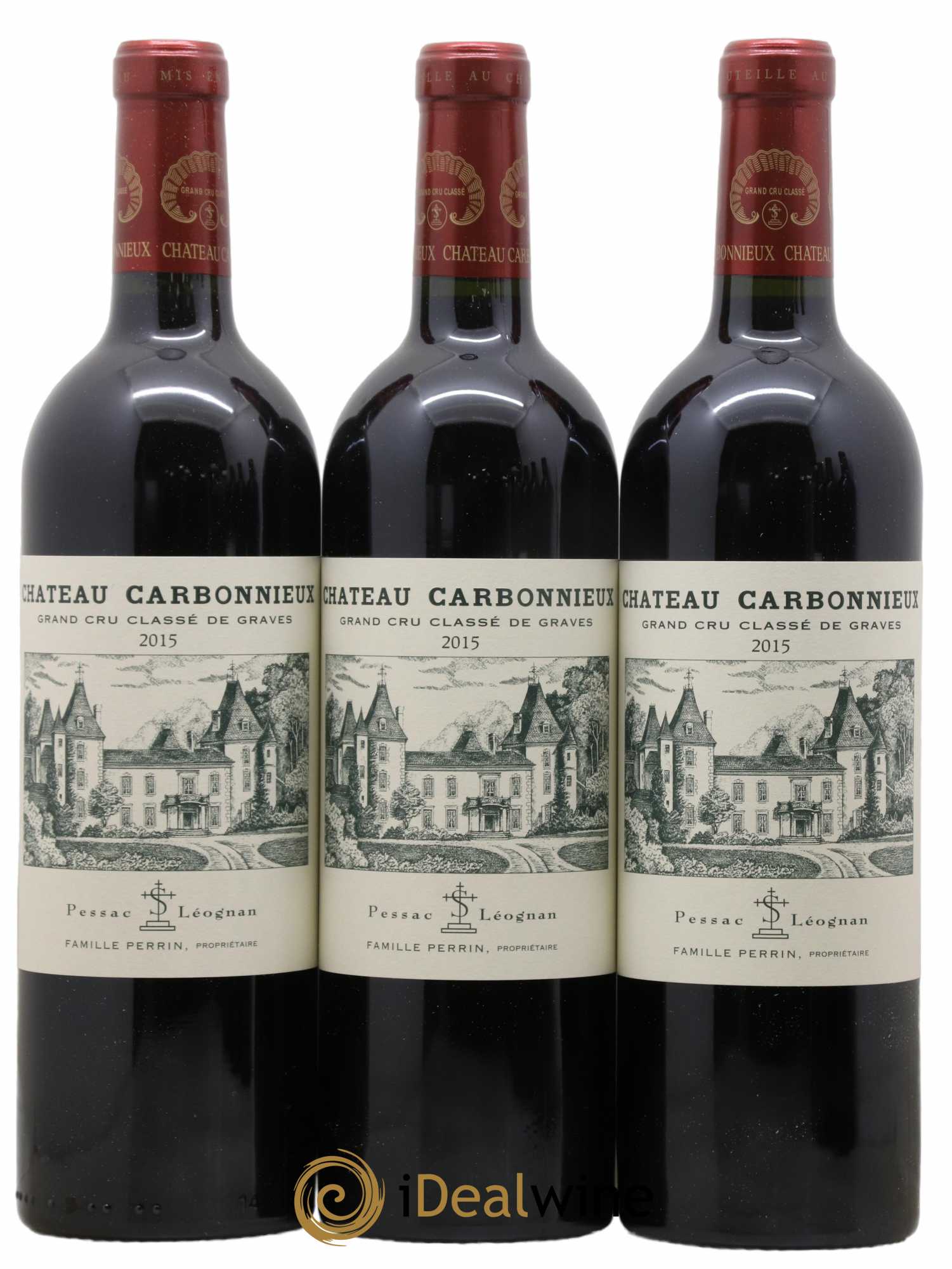 Château Carbonnieux Cru Classé de Graves 2015 - Lot of 6 bottles - 1