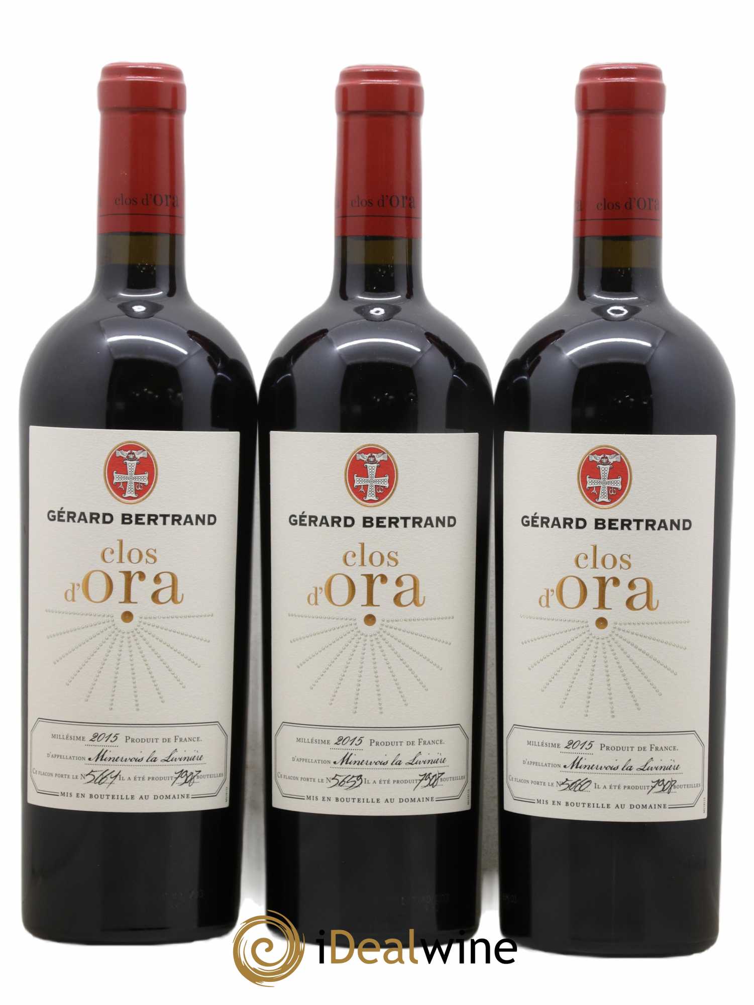 Minervois La Livinière Clos d'Ora Gérard Bertrand 2015 - Posten von 6 Flaschen - 3