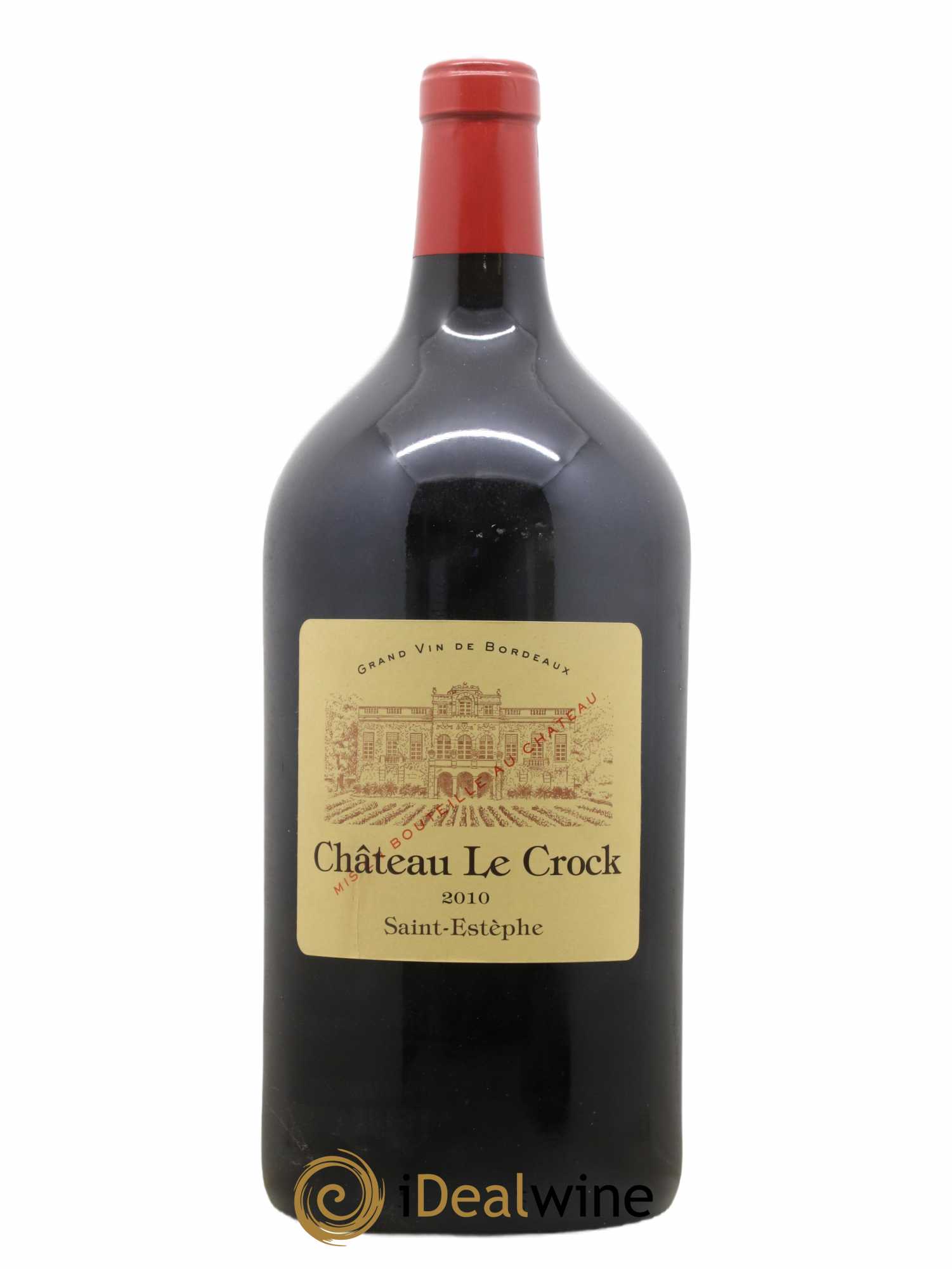 Château le Crock Cru Bourgeois 2010 - Lot de 1 double magnum - 0