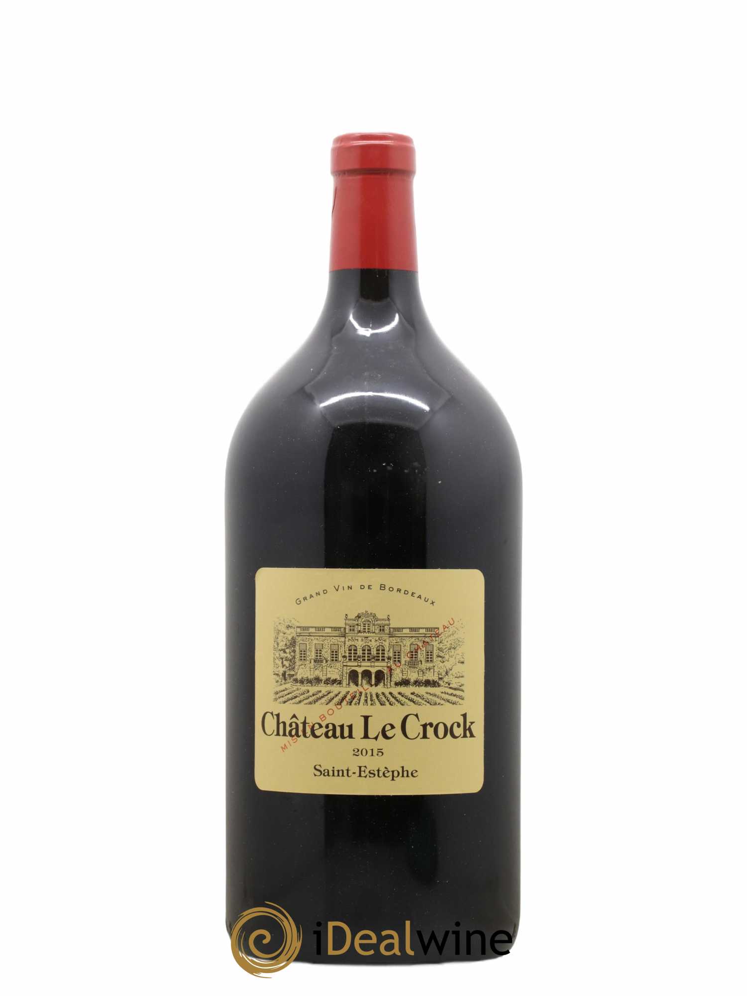 Château le Crock Cru Bourgeois 2015 - Lot de 1 double magnum - 0