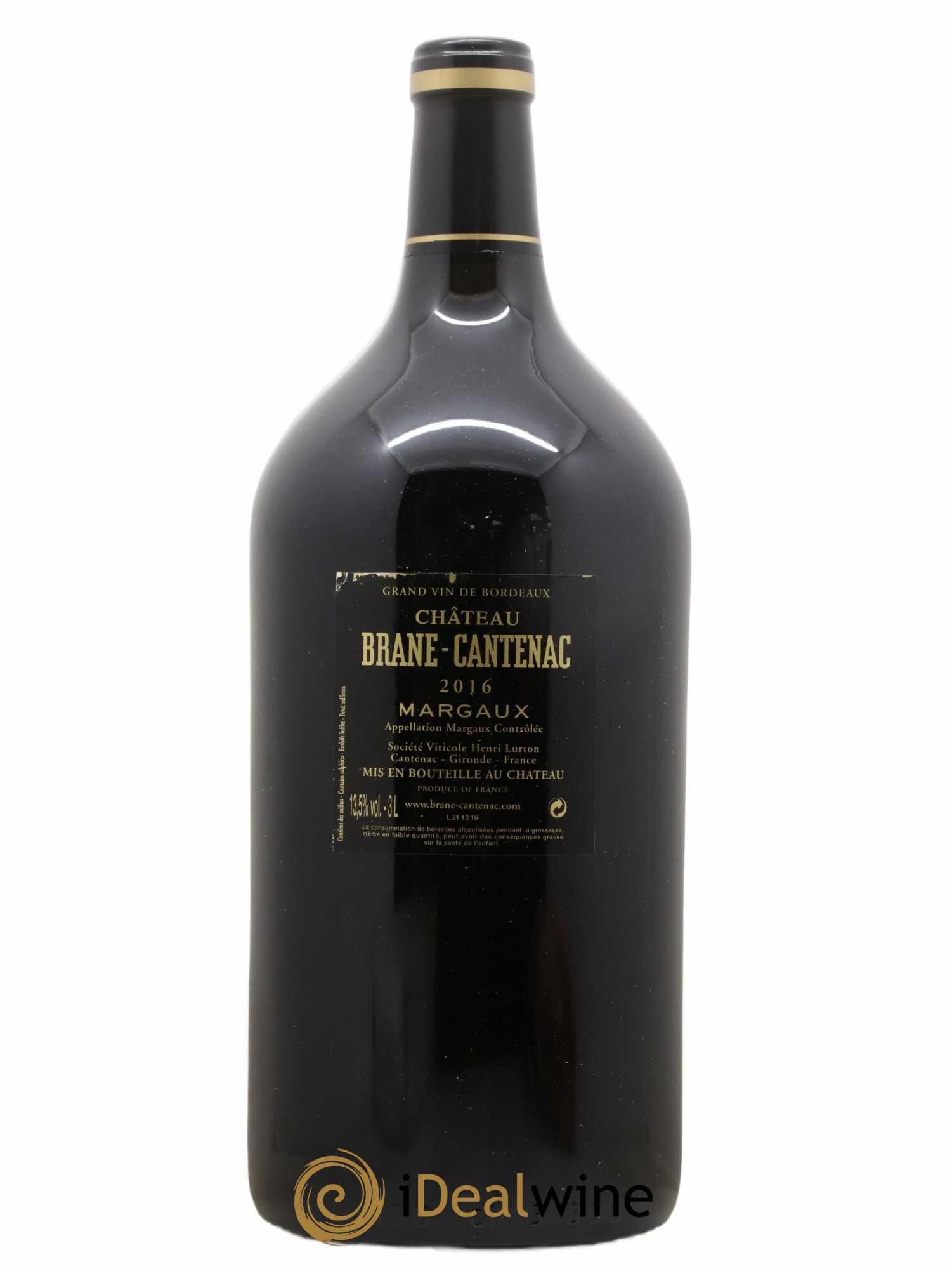 Château Brane Cantenac 2ème Grand Cru Classé 2016 - Lot de 1 double magnum - 1
