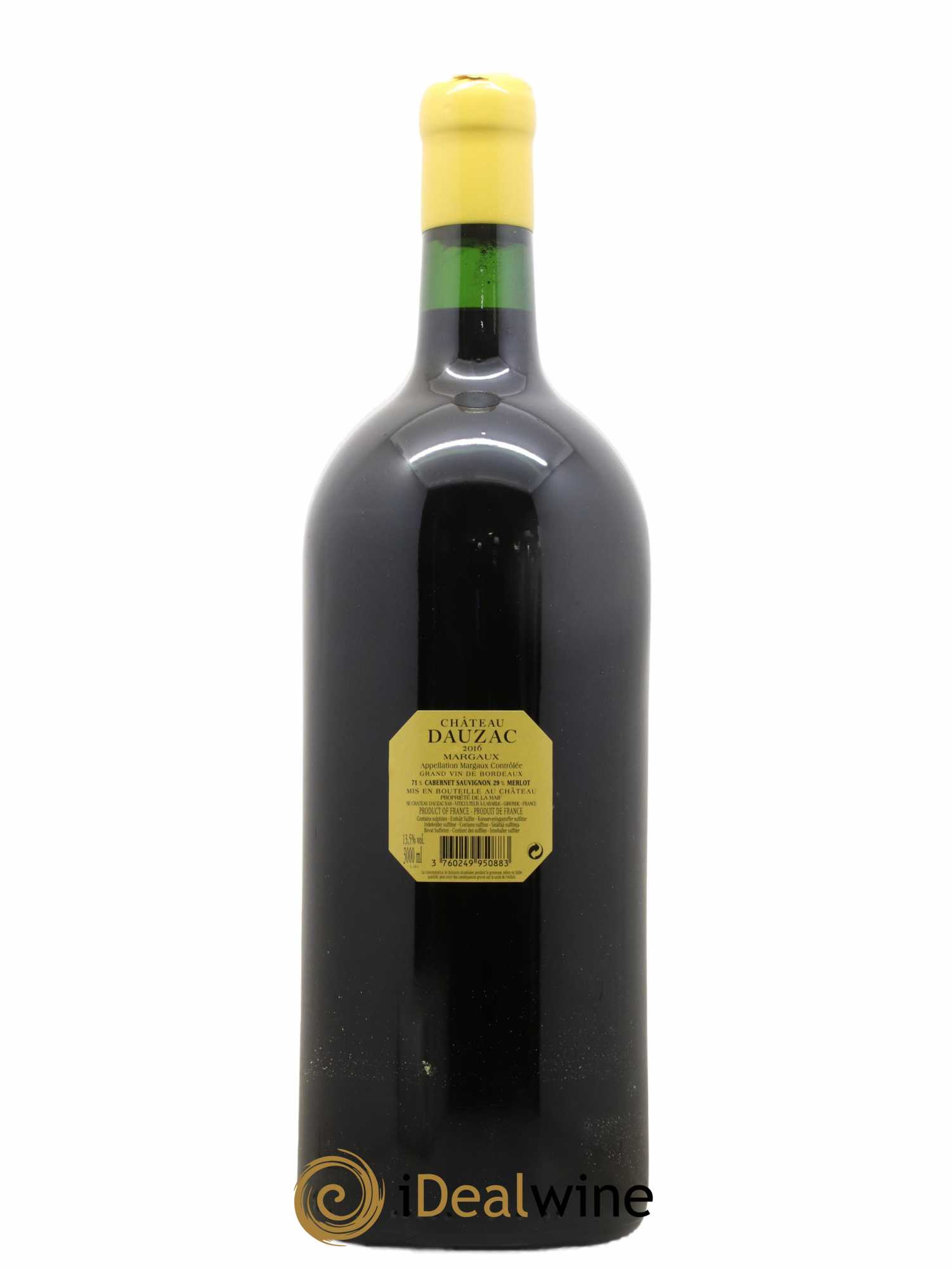 Château Dauzac 5ème Grand Cru Classé 2016 - Lot de 1 double magnum - 1