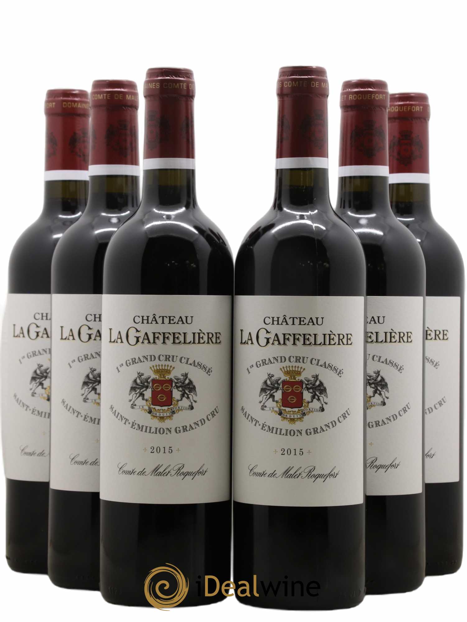 Château la Gaffelière 1er Grand Cru Classé B 2015 - Lot de 6 bouteilles - 0