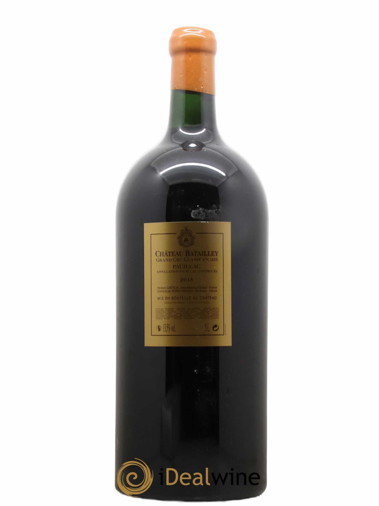 Château Batailley 5ème Grand Cru Classé 2015 - Lot de 1 jeroboam - 1