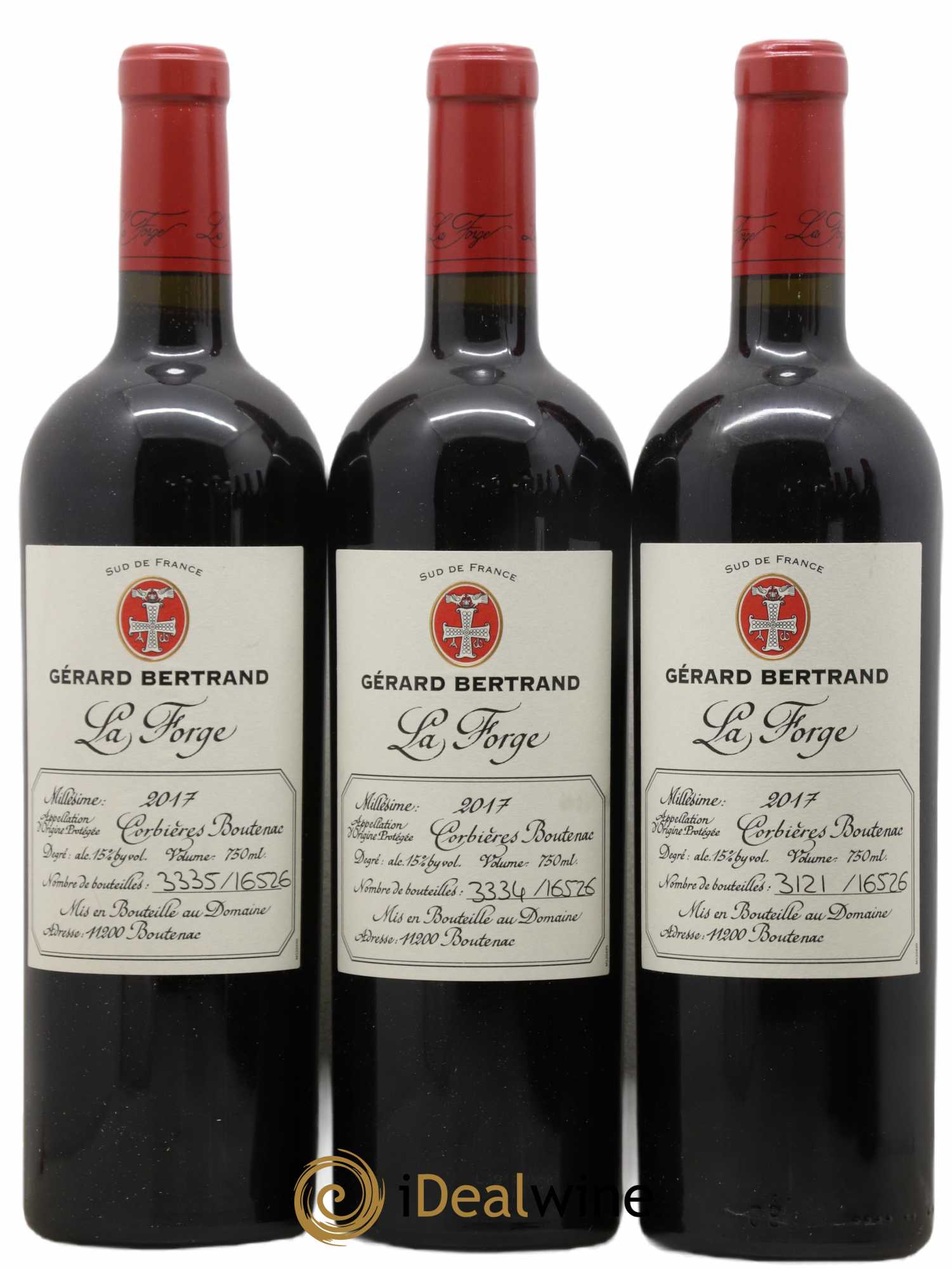 Corbières Boutenac La forge G. Bertrand 2017 - Posten von 6 Flaschen - 1