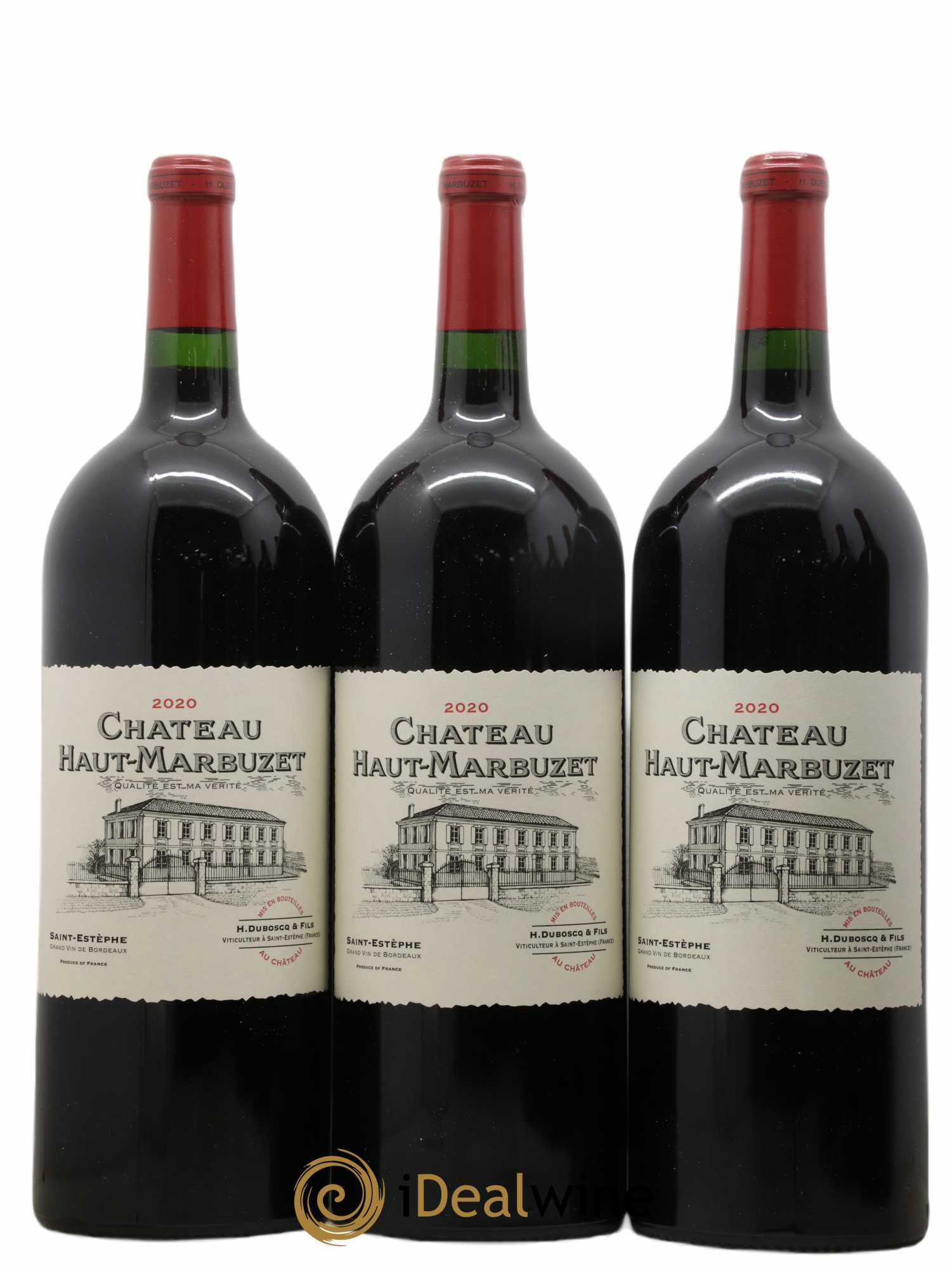 Château Haut Marbuzet 2020 - Lot de 6 magnums - 1