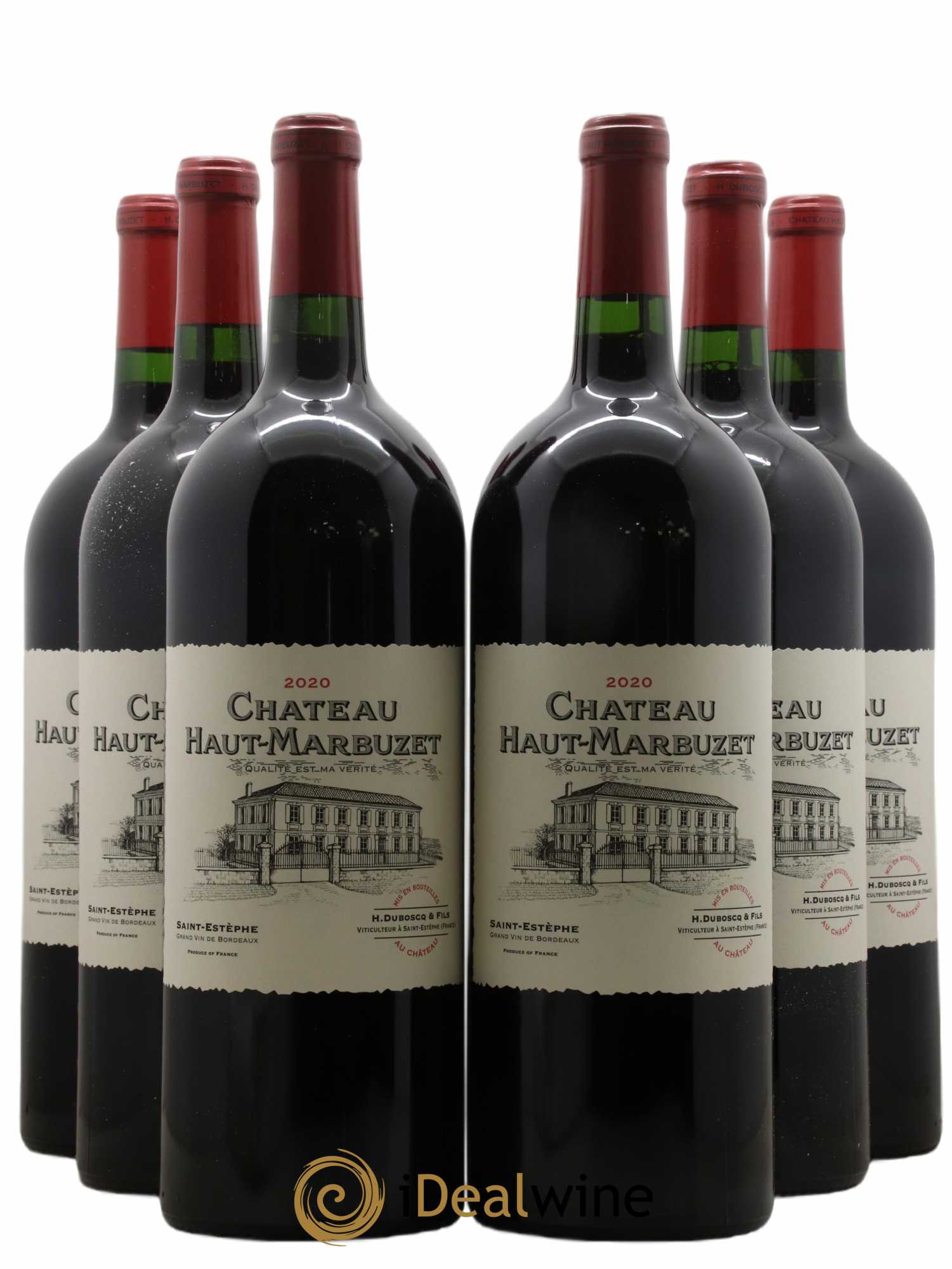 Château Haut Marbuzet 2020 - Lot de 6 magnums - 0