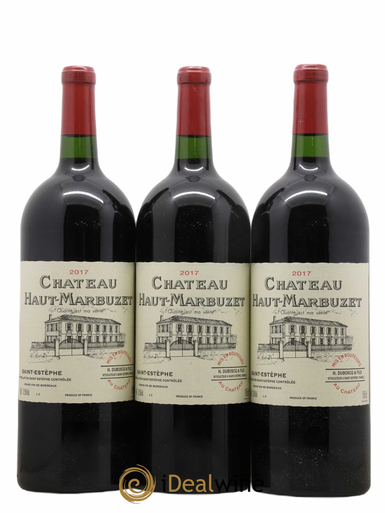 Château Haut Marbuzet 2017 - Lot de 6 magnums - 2