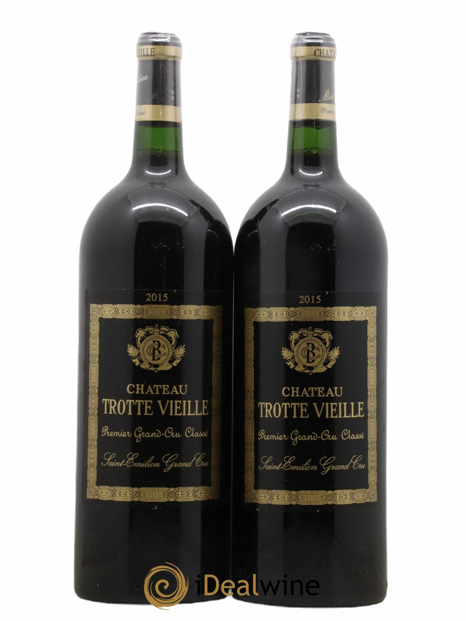 Château Trotte Vieille 1er Grand Cru Classé B 2015 - Lot de 2 magnums - 0
