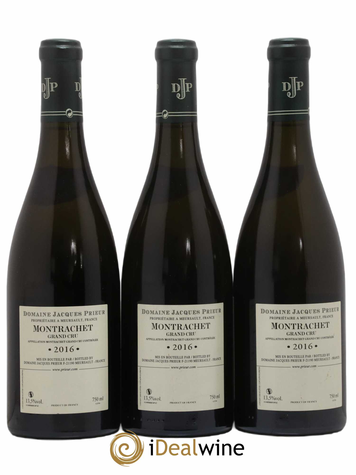 Montrachet Grand Cru Jacques Prieur (Domaine) 2016 - Lot de 3 bouteilles - 1